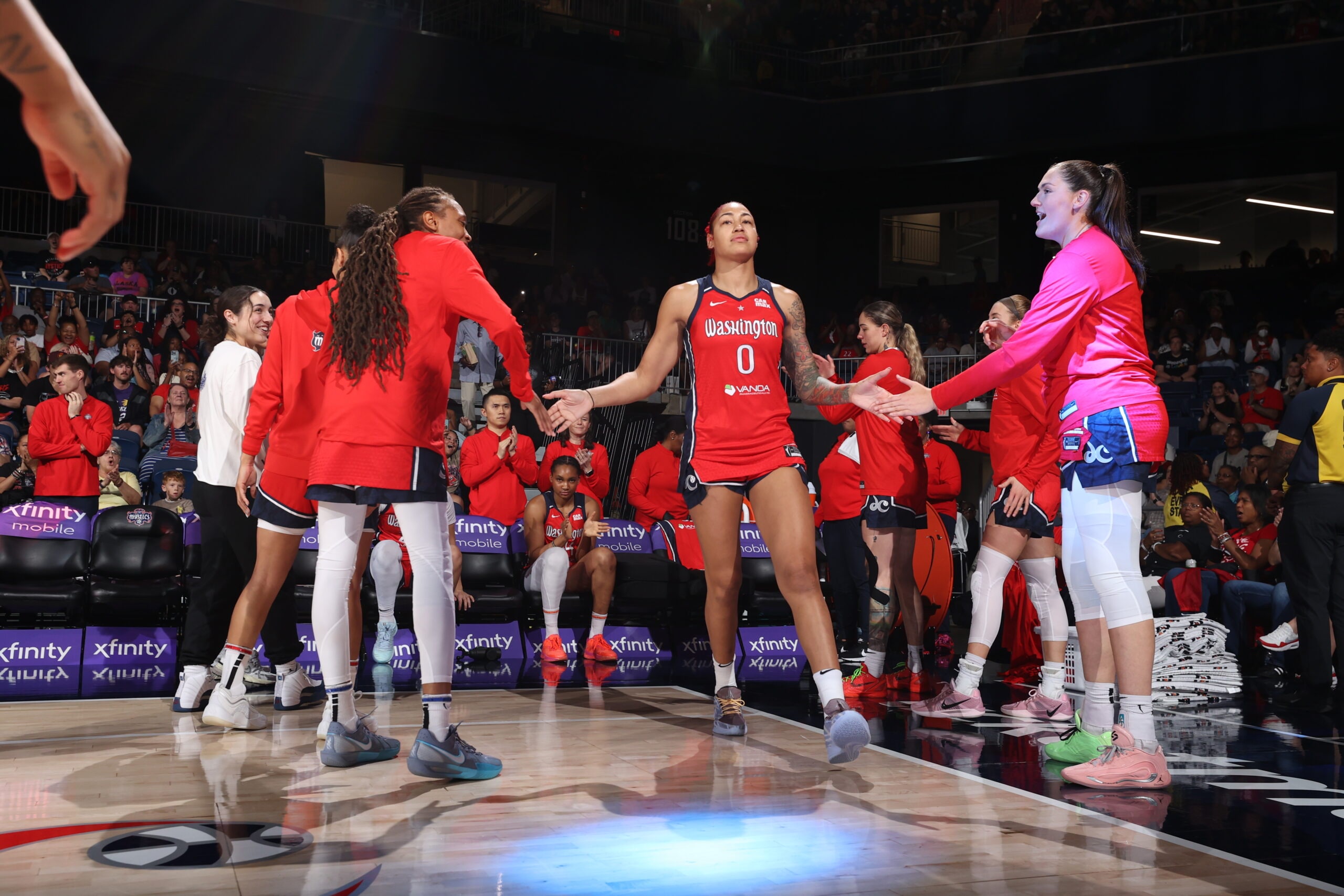 Mystics vs. Sparks 8-17-25