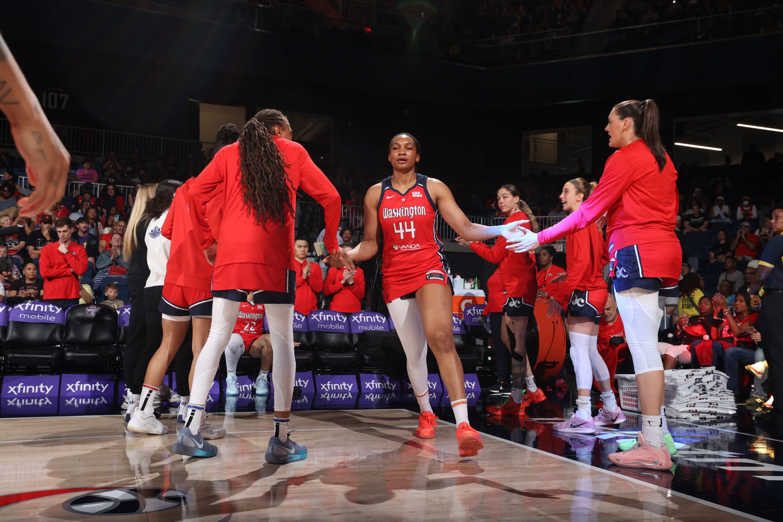 Mystics vs. Sparks 8-17-25
