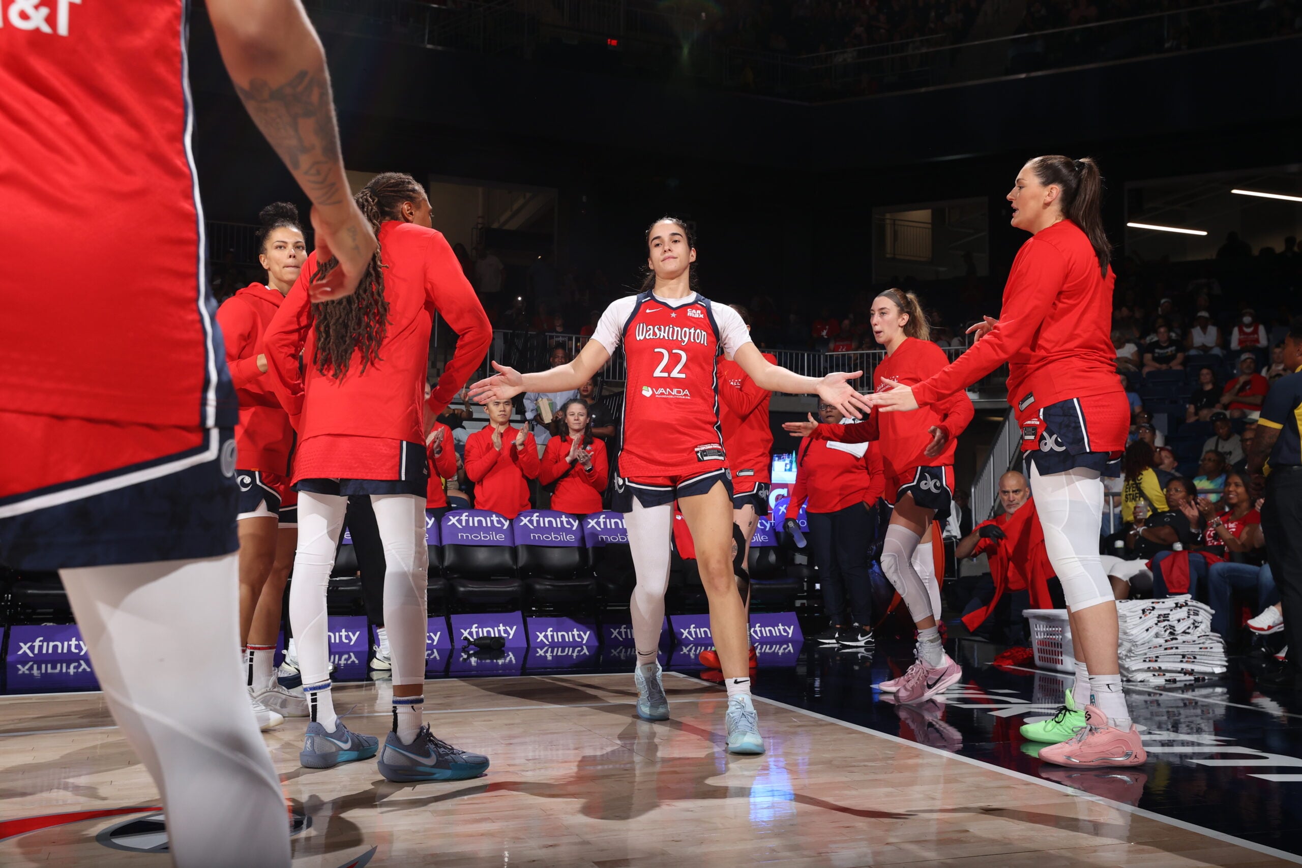 Mystics vs. Sparks 8-17-25