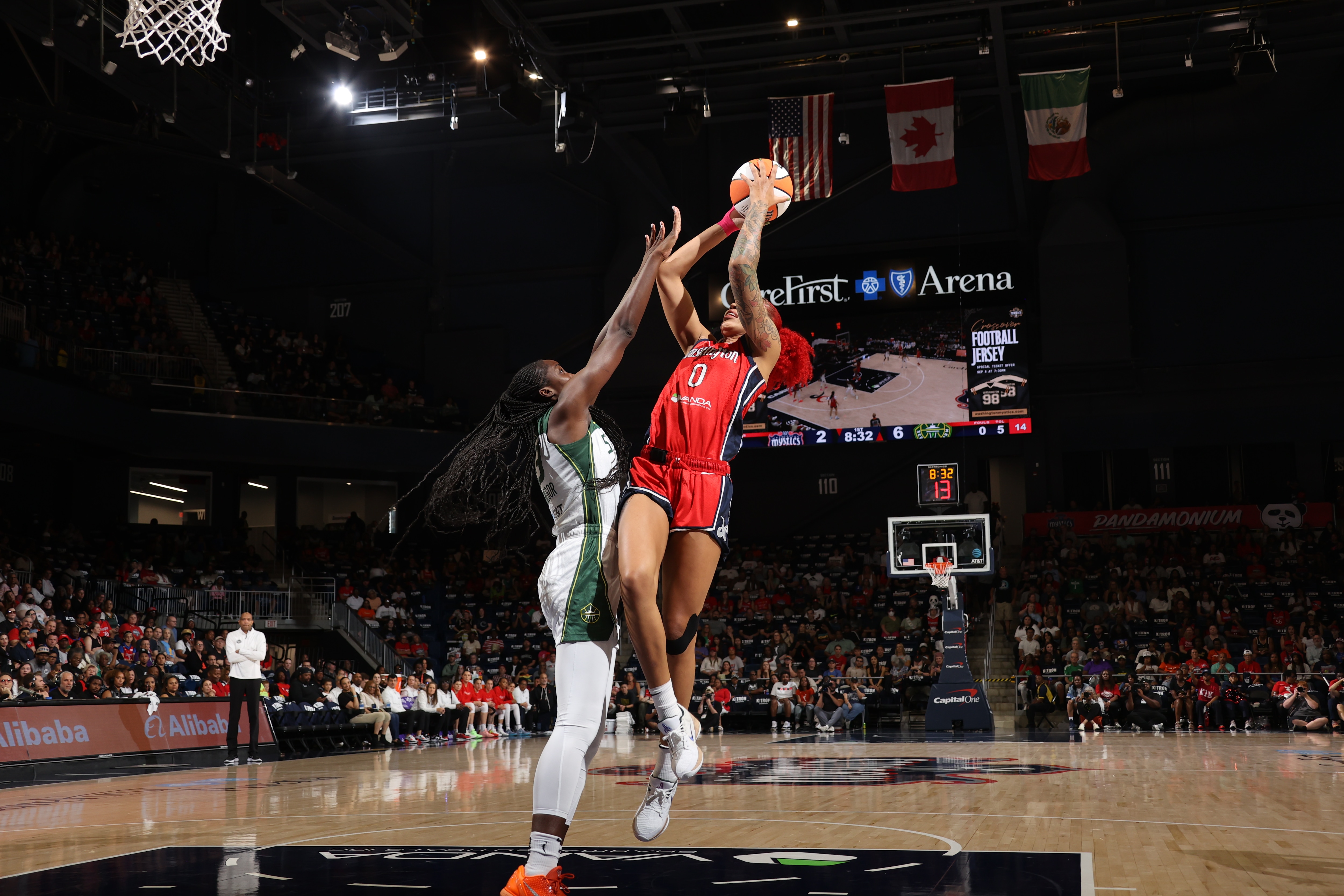 Mystics vs. Storm 8-24-25
