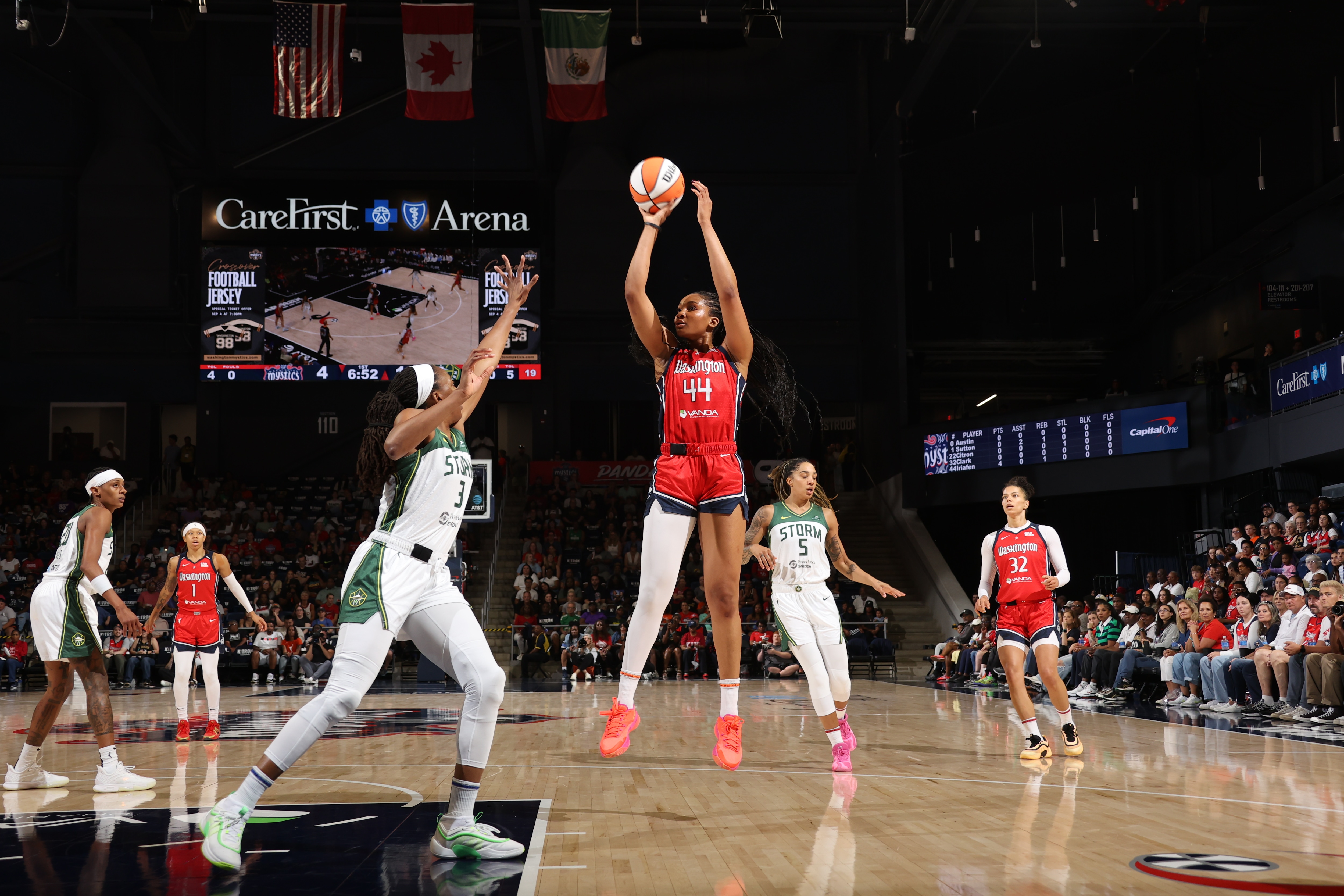 Mystics vs. Storm 8-24-25
