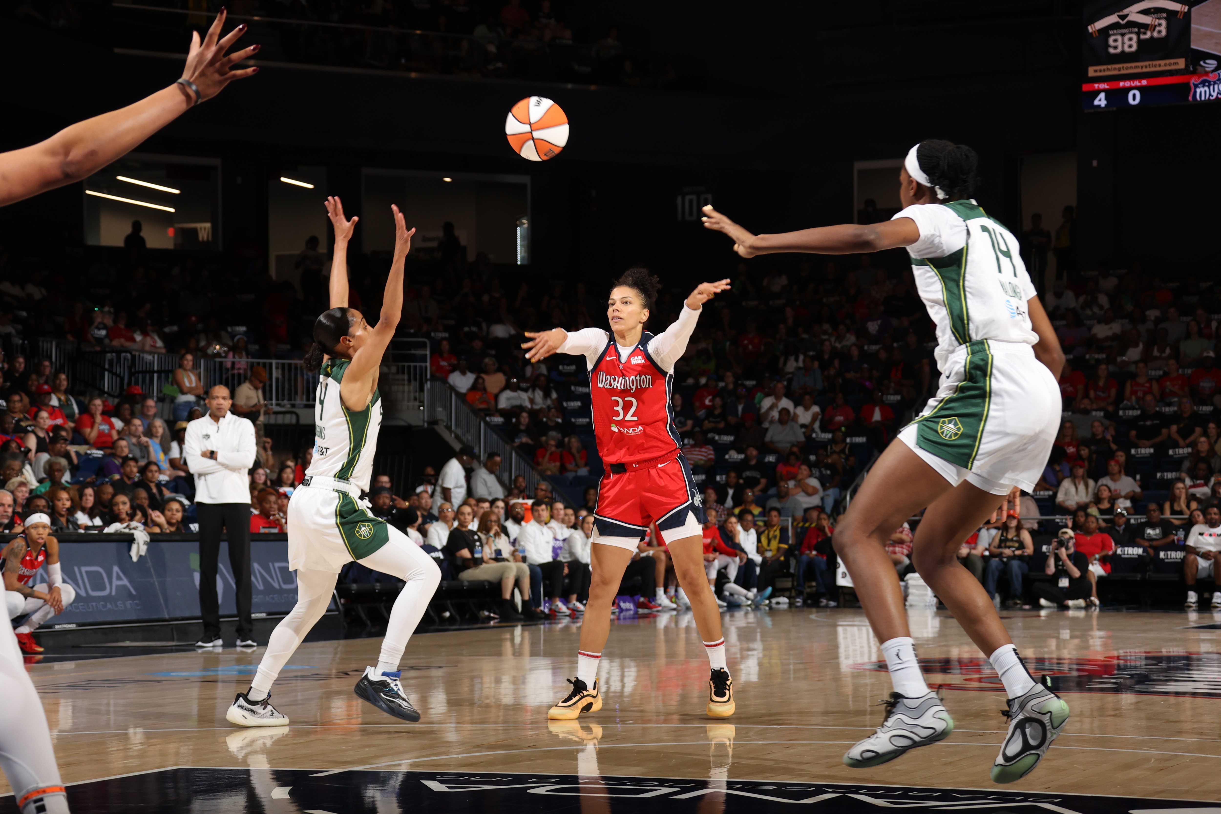 Mystics vs. Storm 8-24-25