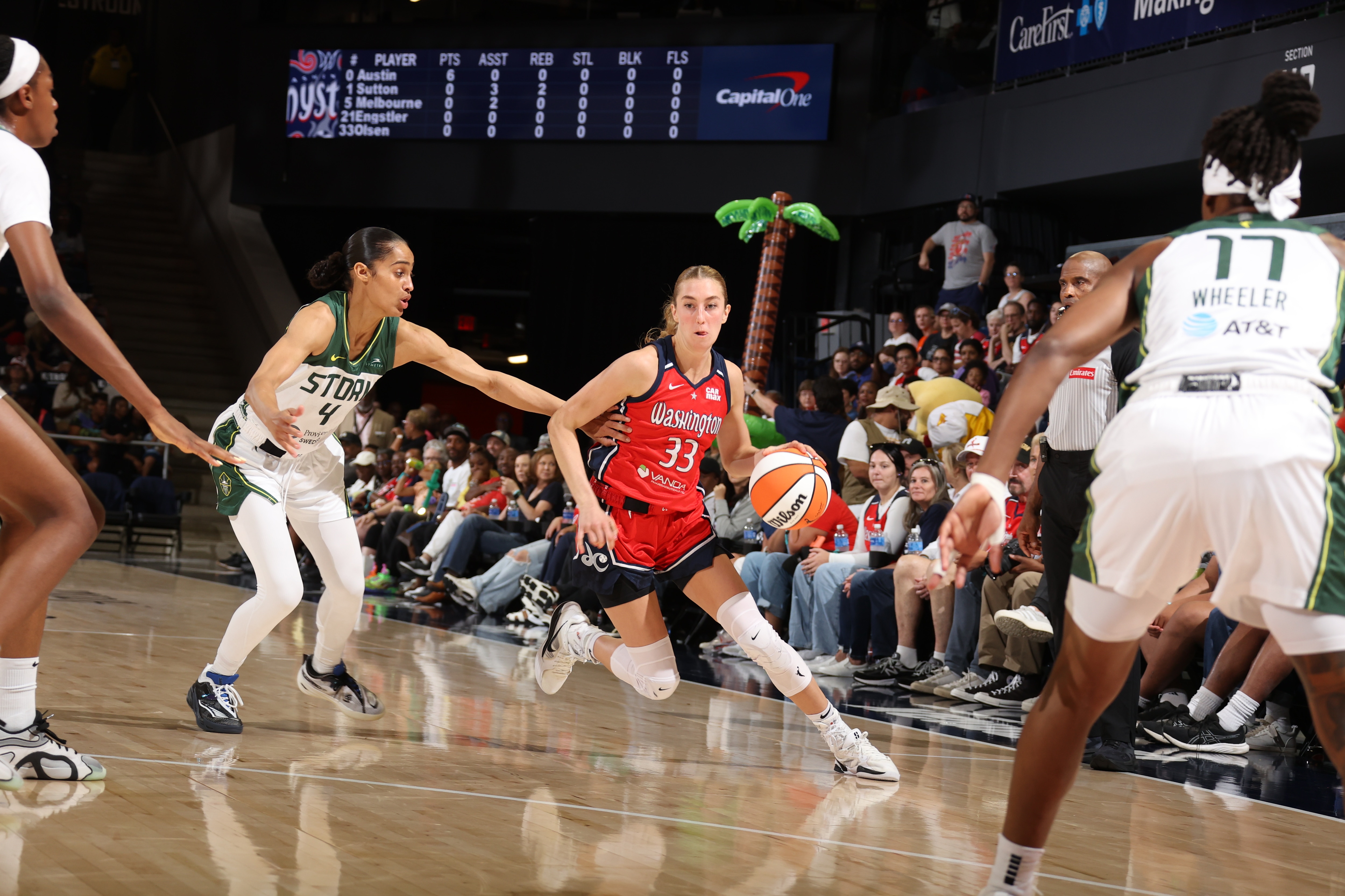 Mystics vs. Storm 8-24-25