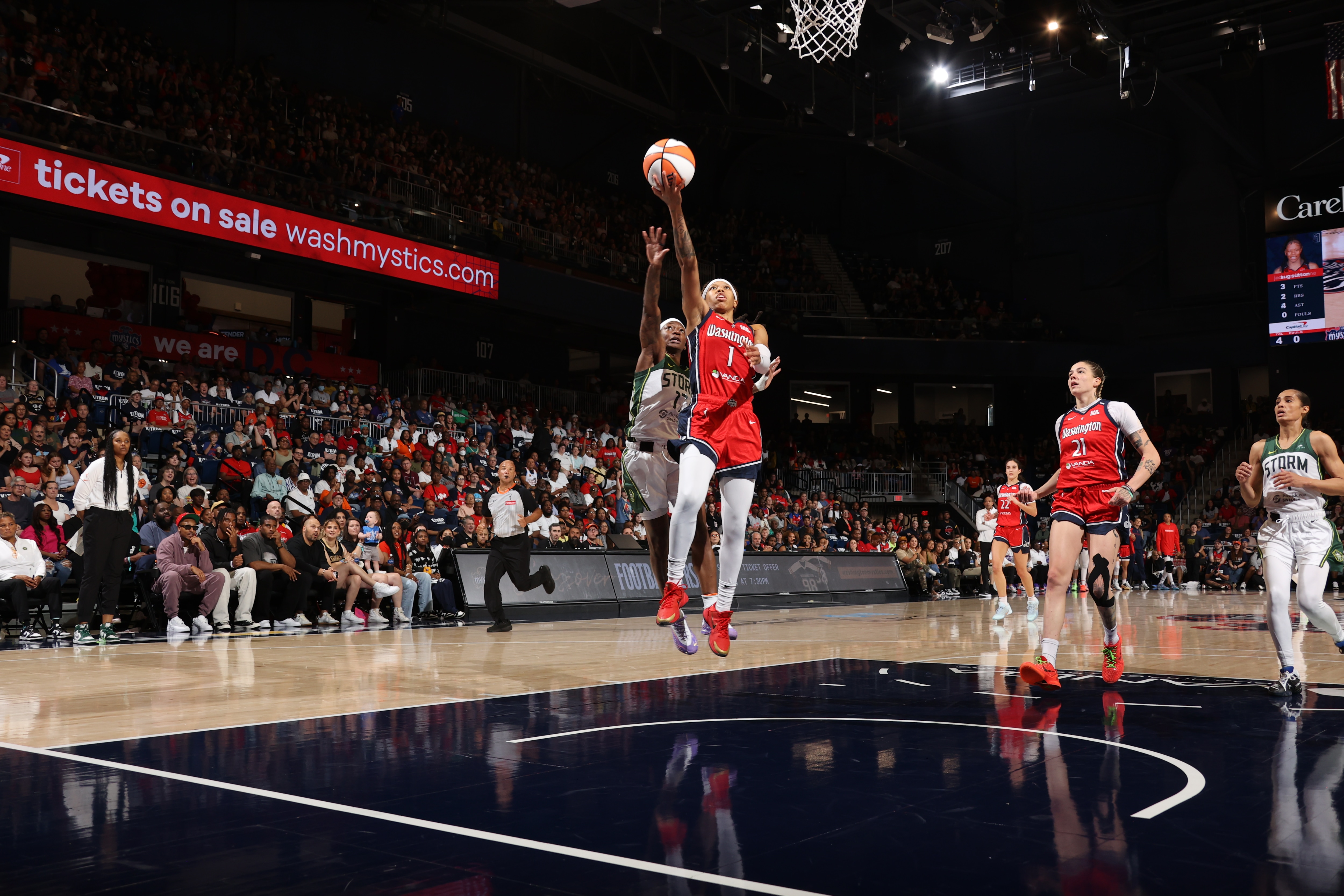 Mystics vs. Storm 8-24-25