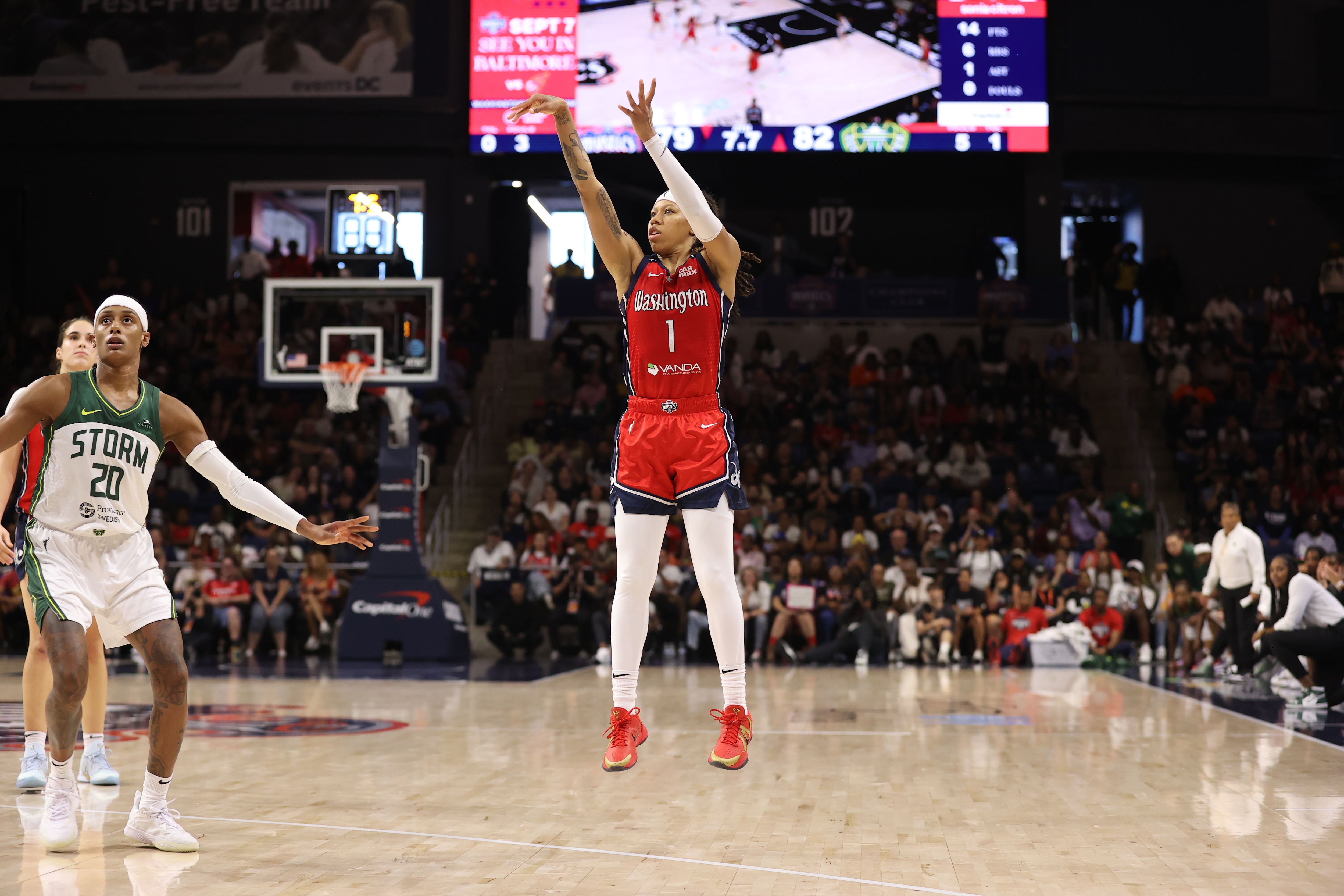 Mystics vs. Storm 8-24-25