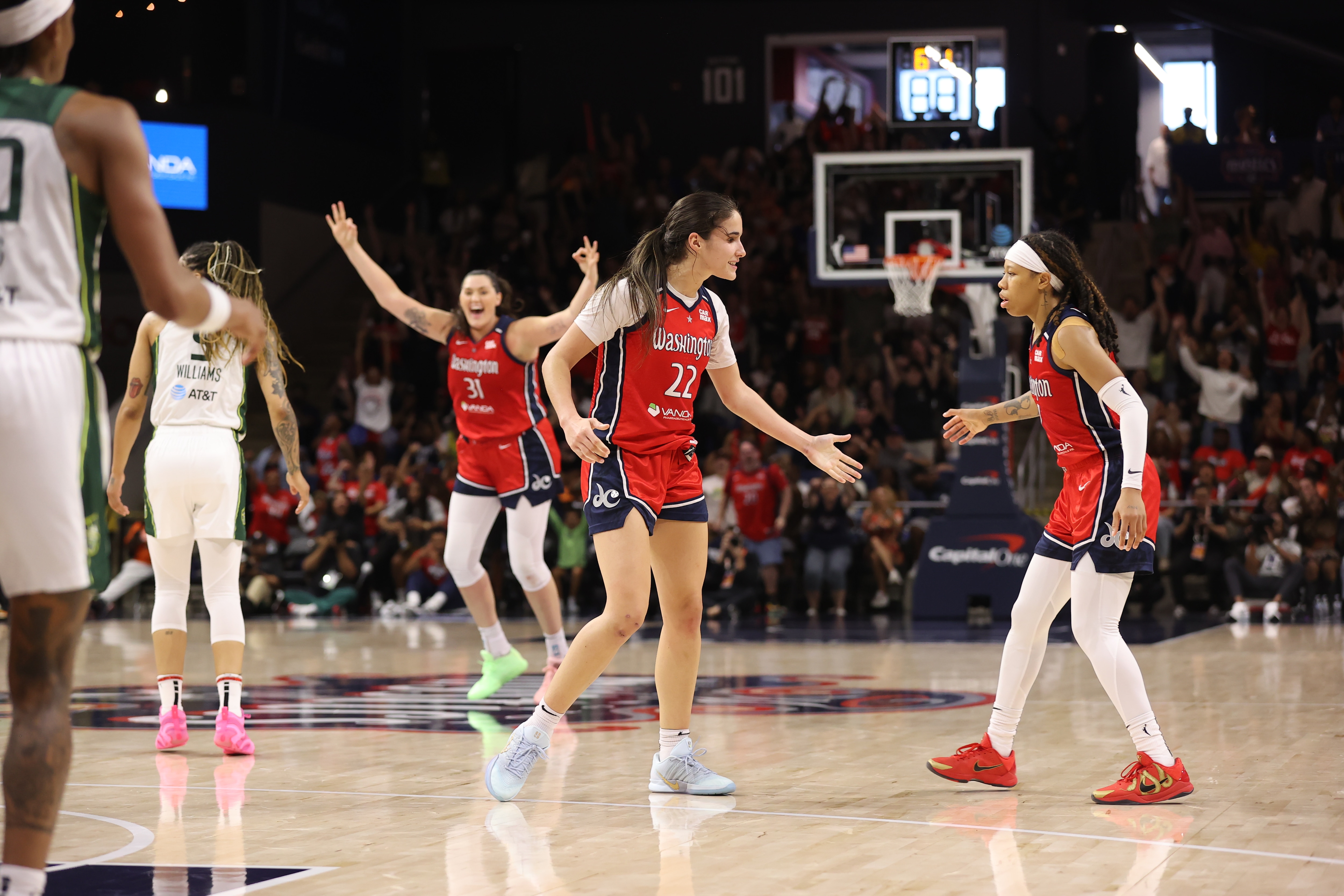 Mystics vs. Storm 8-24-25