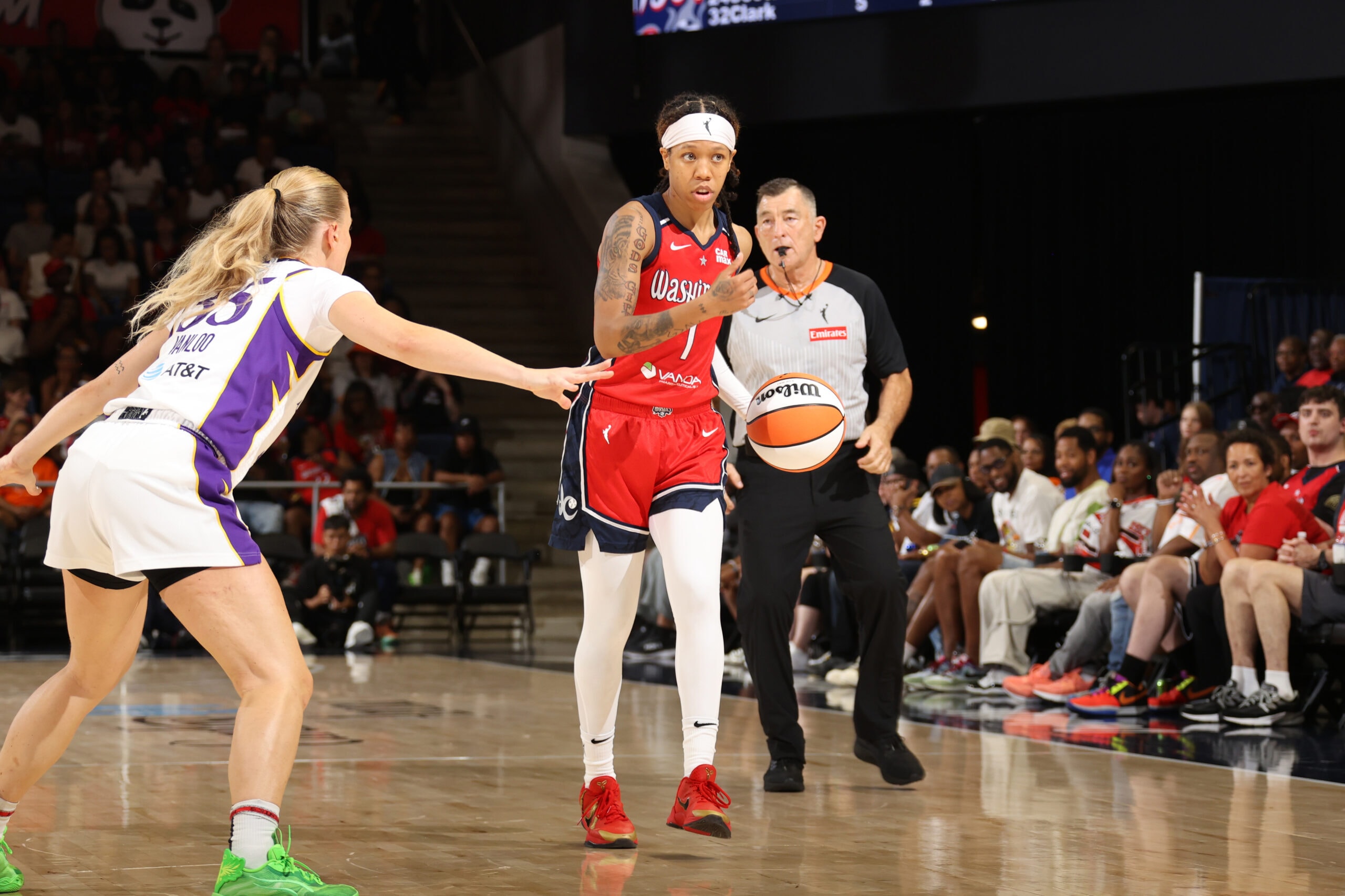 Mystics vs. Sparks 8-17-25