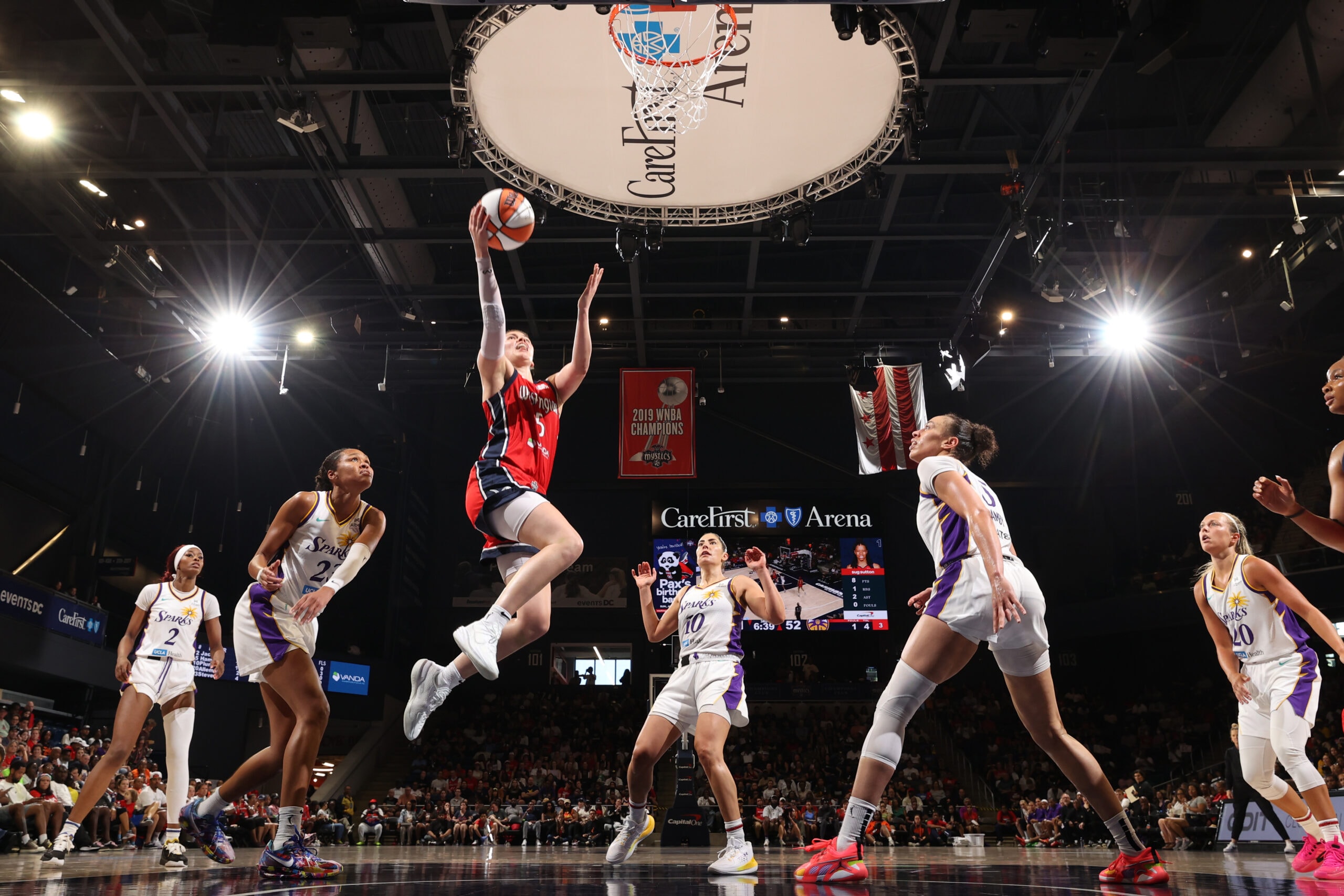 Mystics vs. Sparks 8-17-25