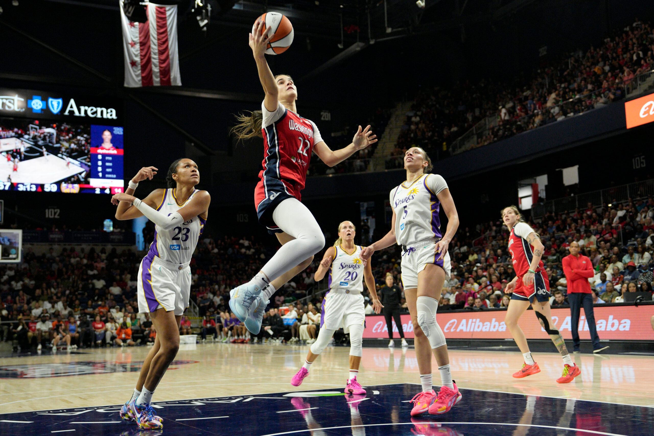 Mystics vs. Sparks 8-17-25