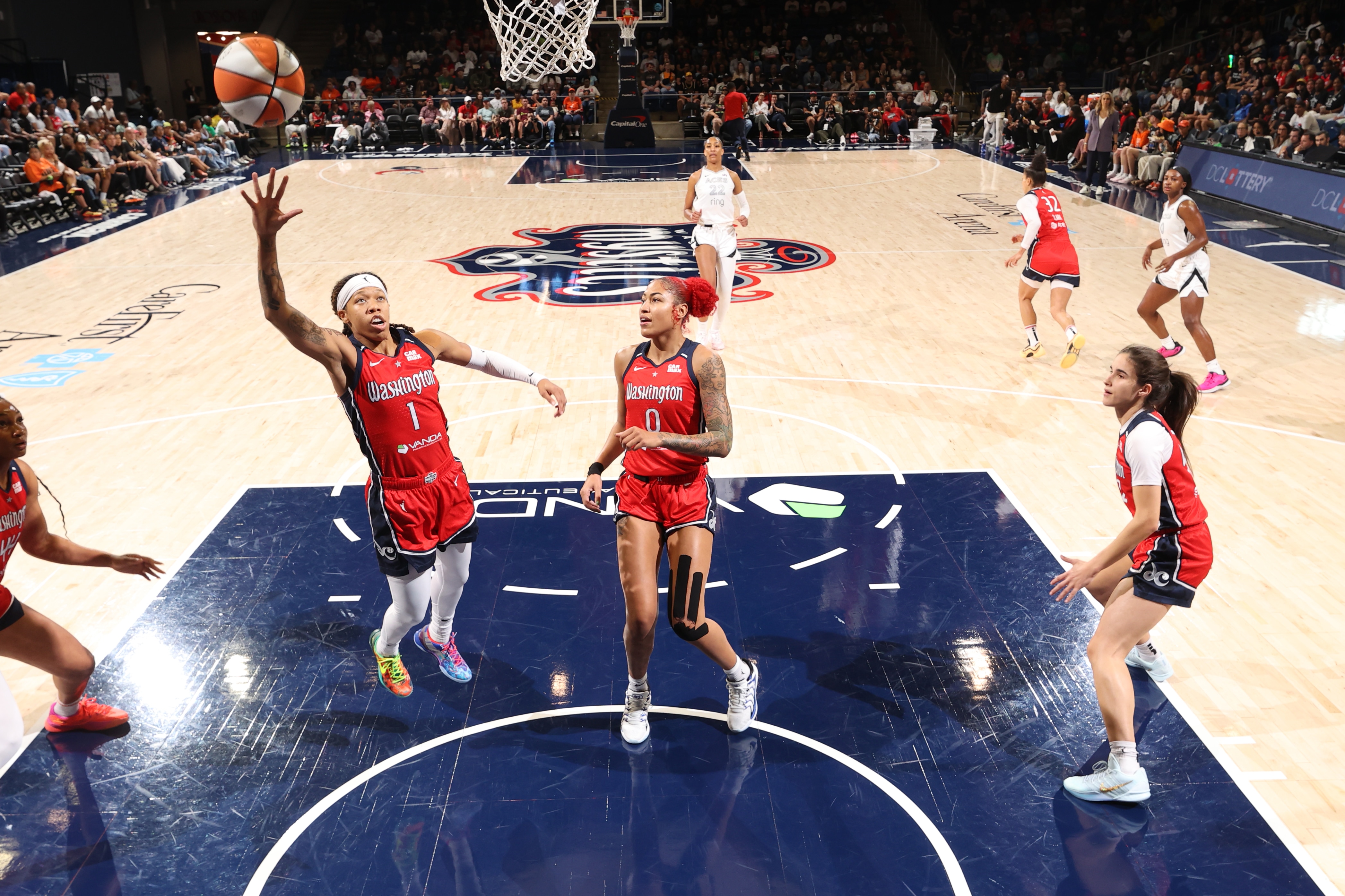 Mystics vs. Aces 8-23-25
