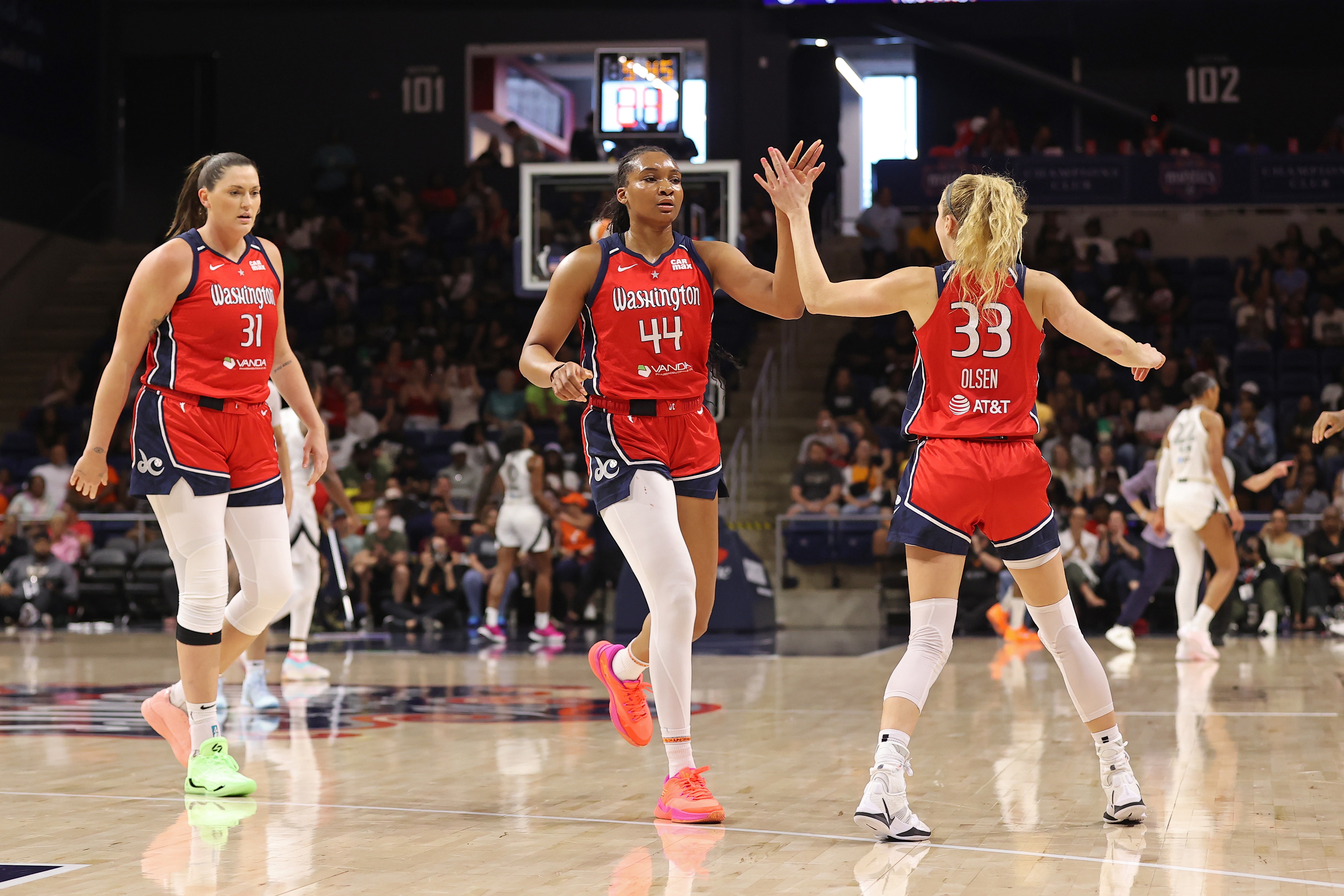 Mystics vs. Aces 8-23-25