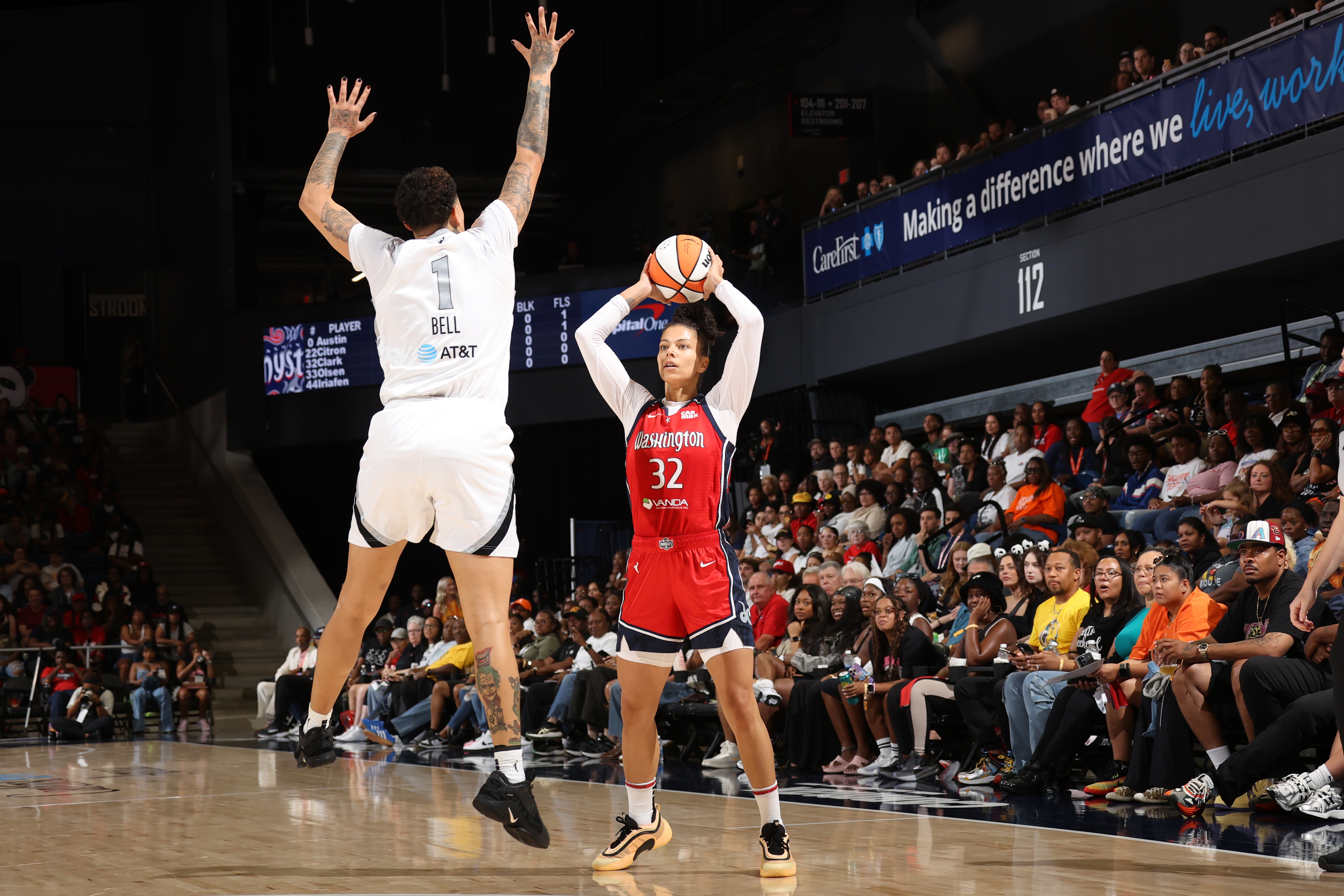 Mystics vs. Aces 8-23-25