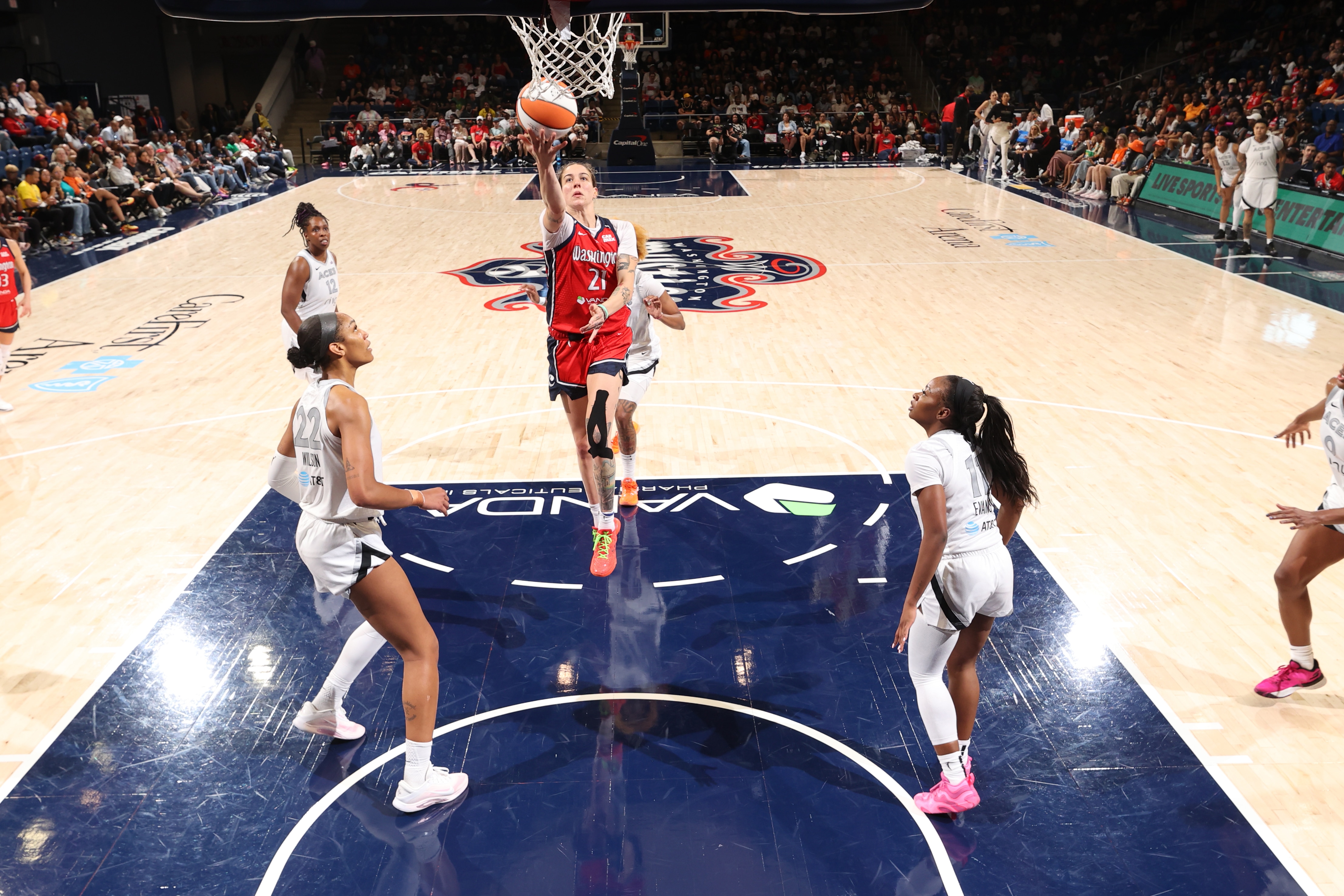 Mystics vs. Aces 8-23-25
