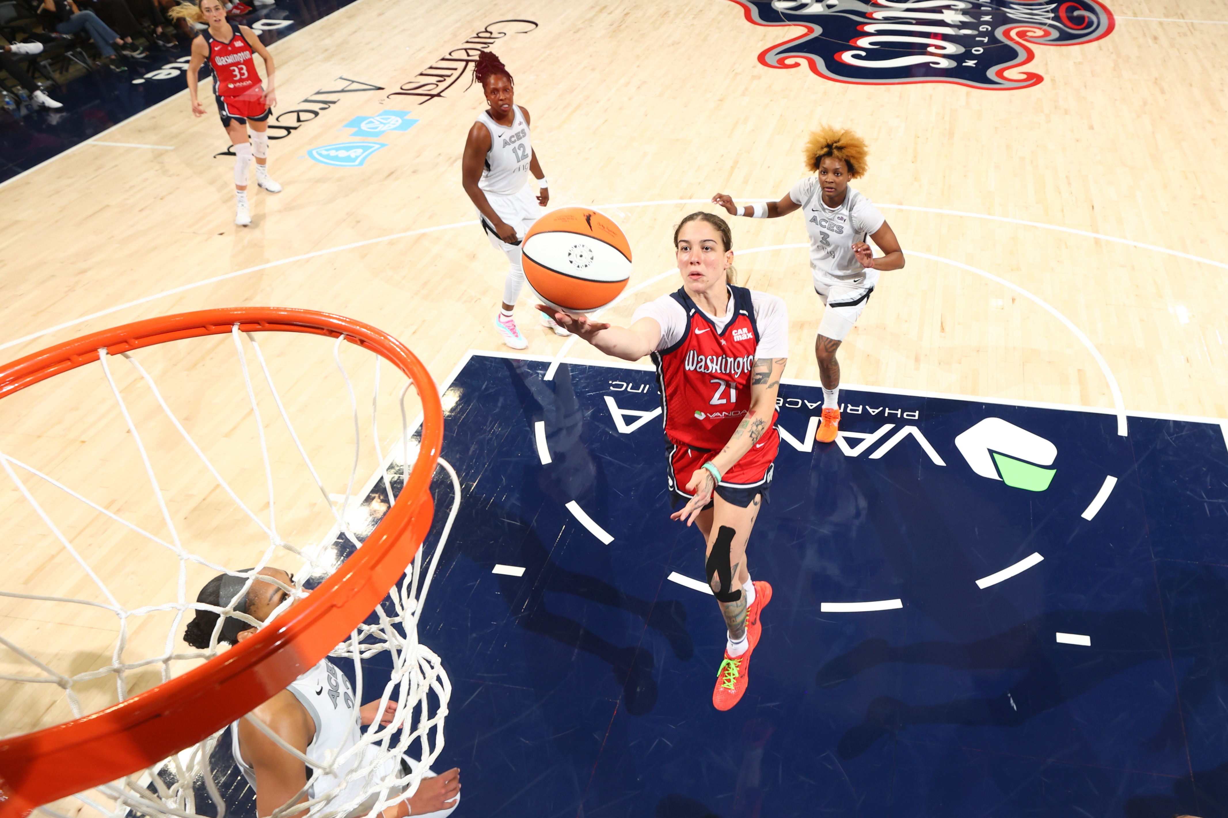 Mystics vs. Aces 8-23-25