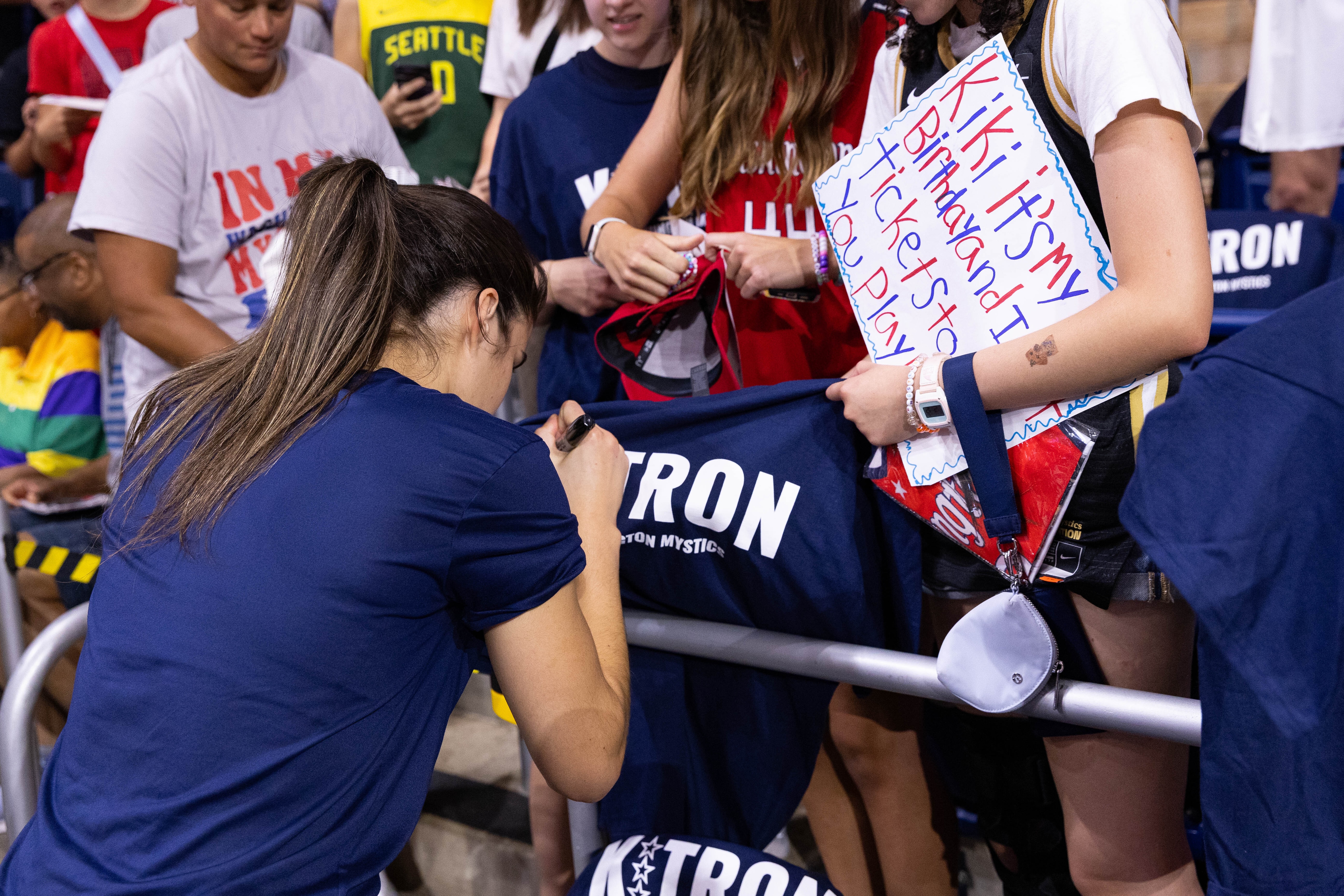 Mystics vs. Storm 8-24-25