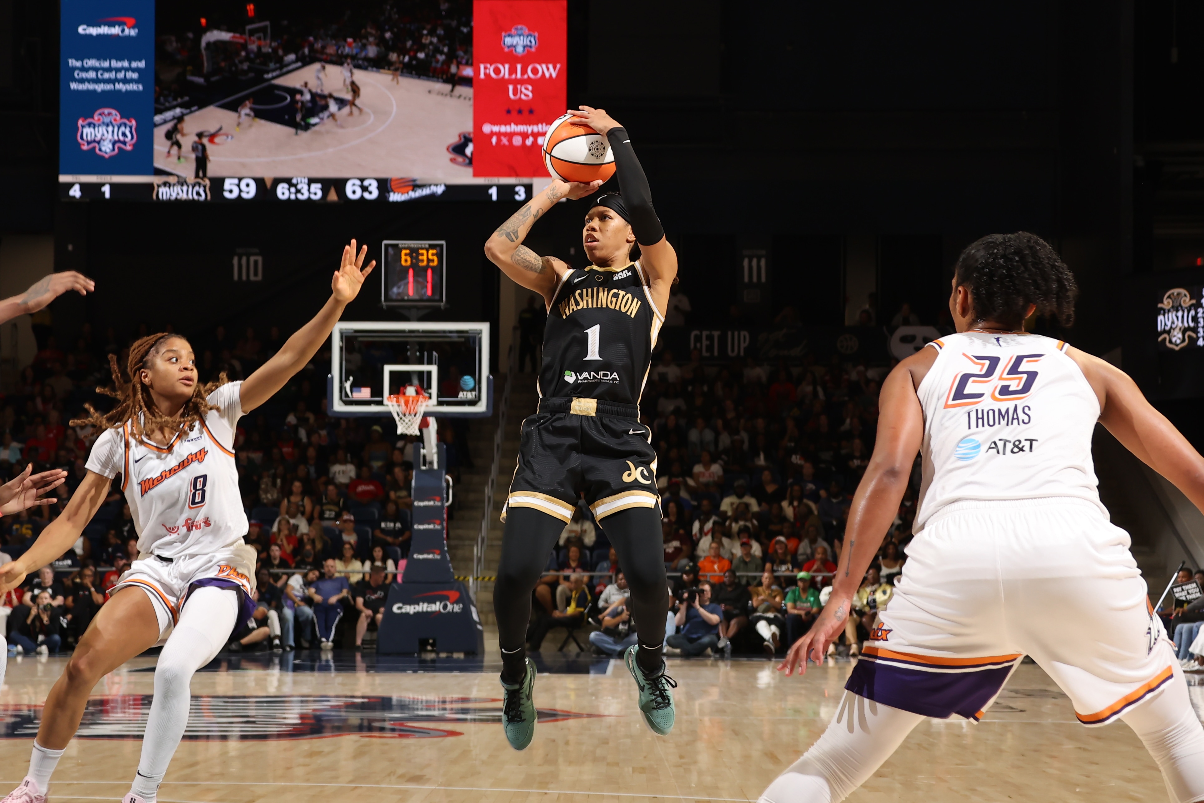 Mystics vs. Mercury 9-04-25