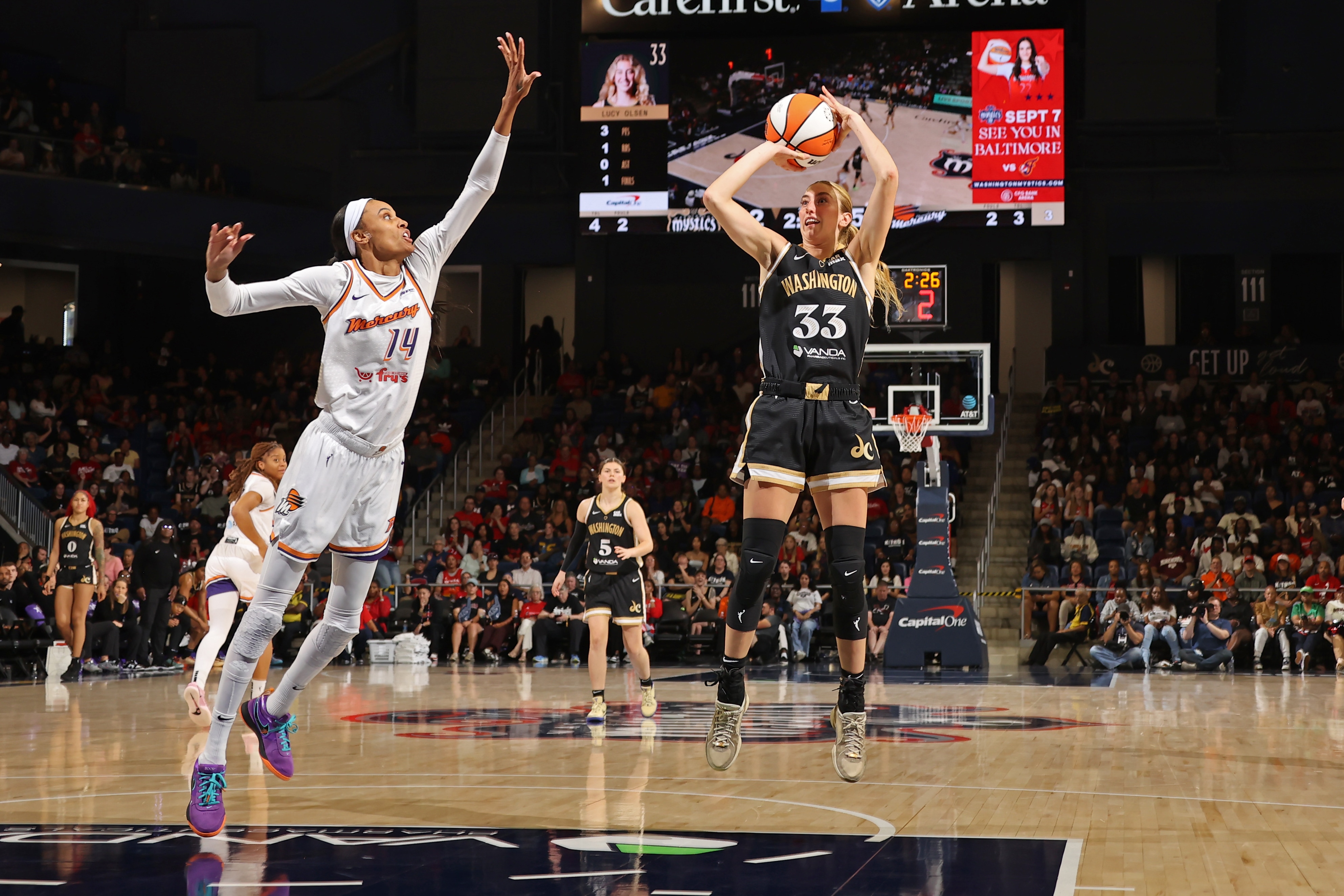 Mystics vs. Mercury 9-04-25