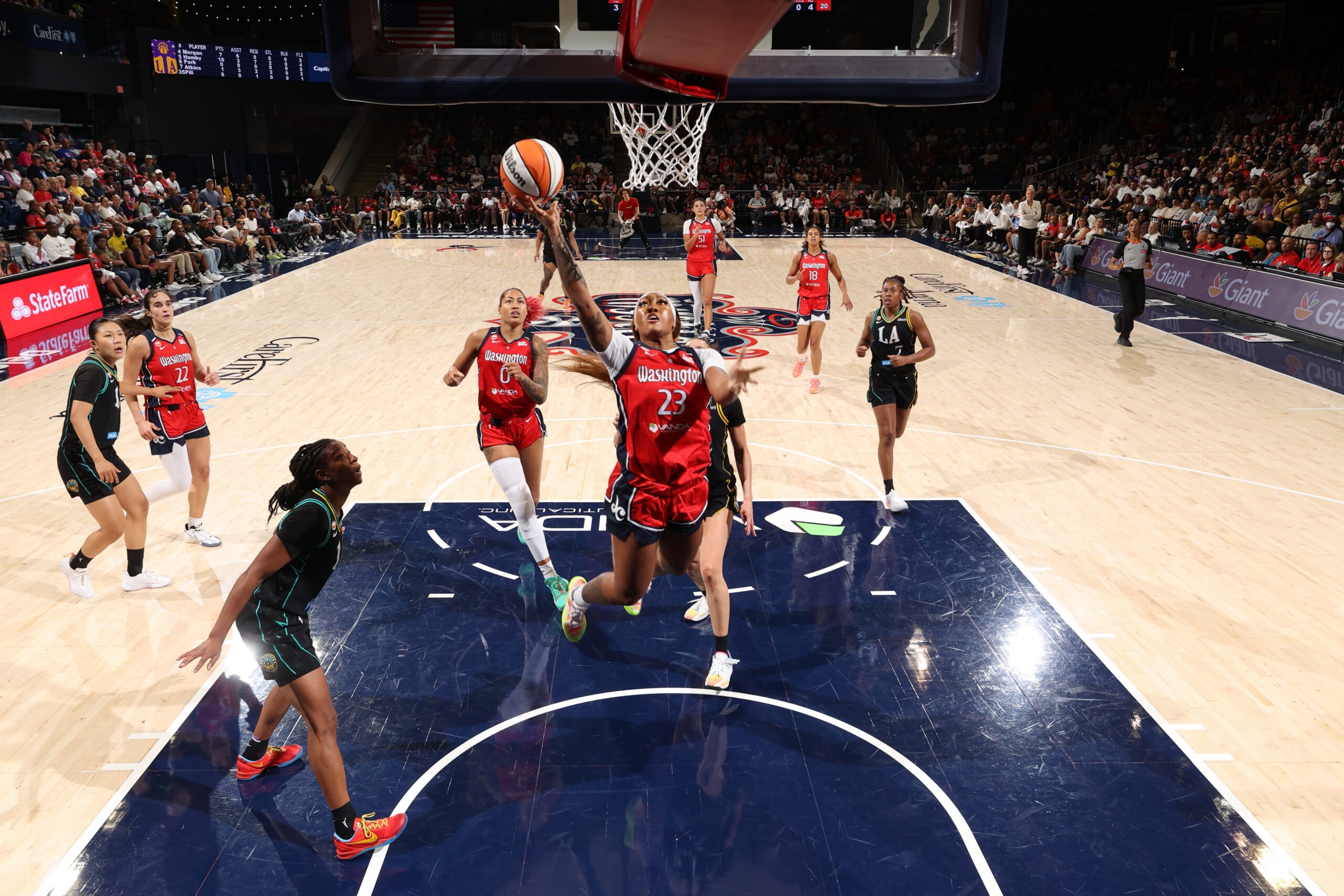Los Angeles Sparks v Washington Mystics