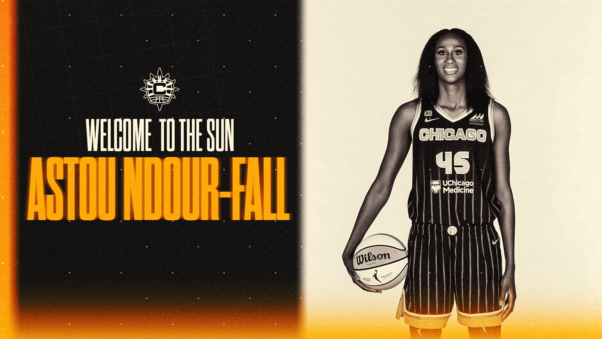 WNBA Champion Astou Ndour-Fall Signs with Connecticut