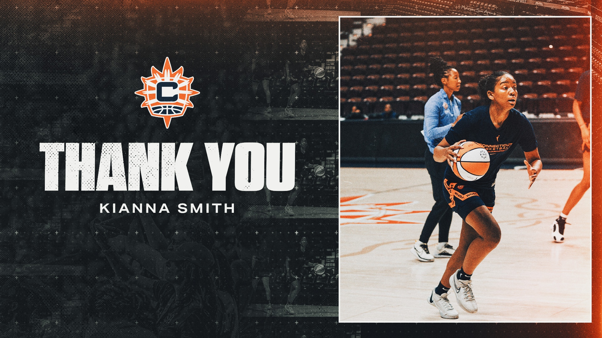 Connecticut Sun Waives Kianna Smith