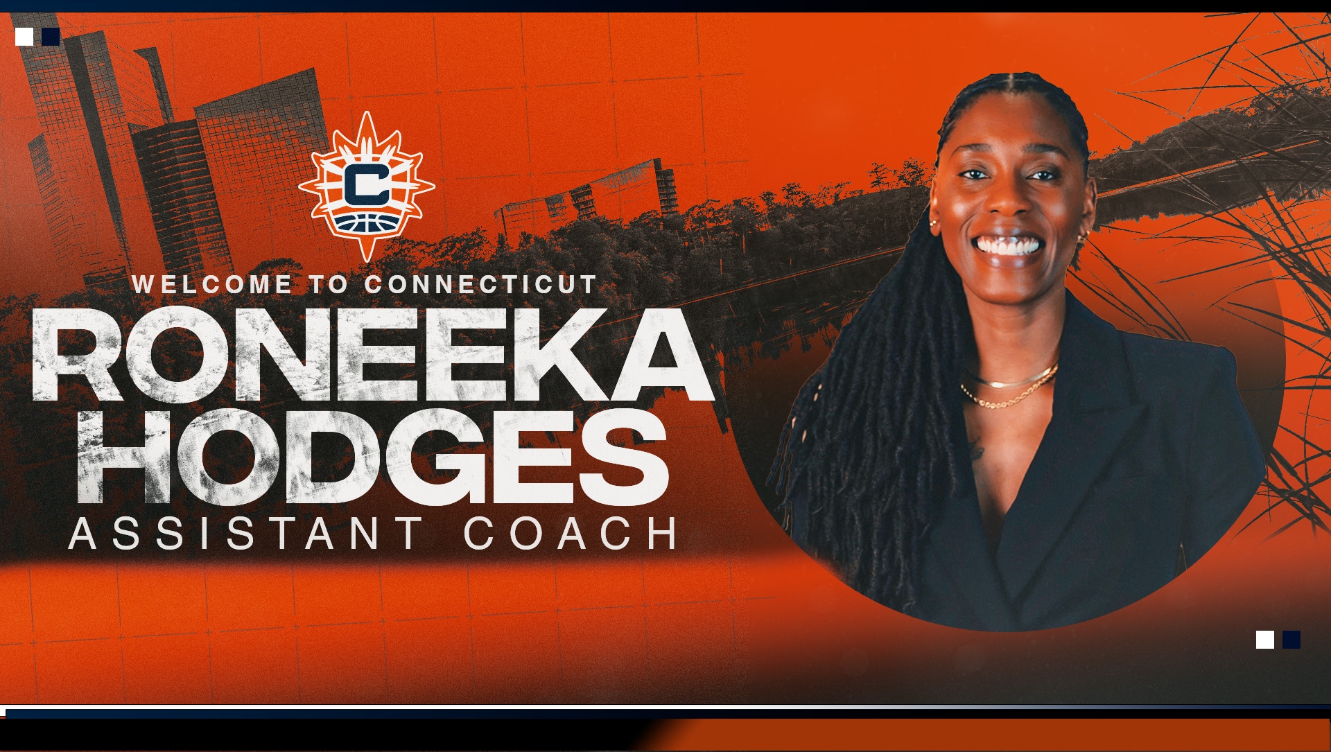 Connecticut Sun Welcomes Roneeka Hodges as Assistant Coach