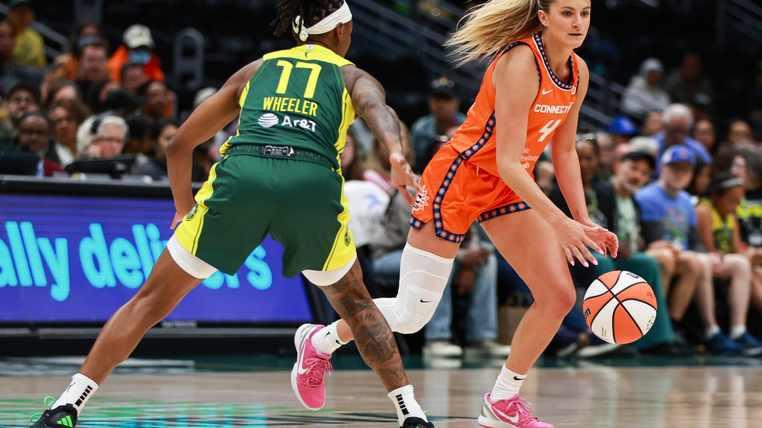 Connecticut Falls to Seattle, 79-59, in Opening Preseason Contest of 2025