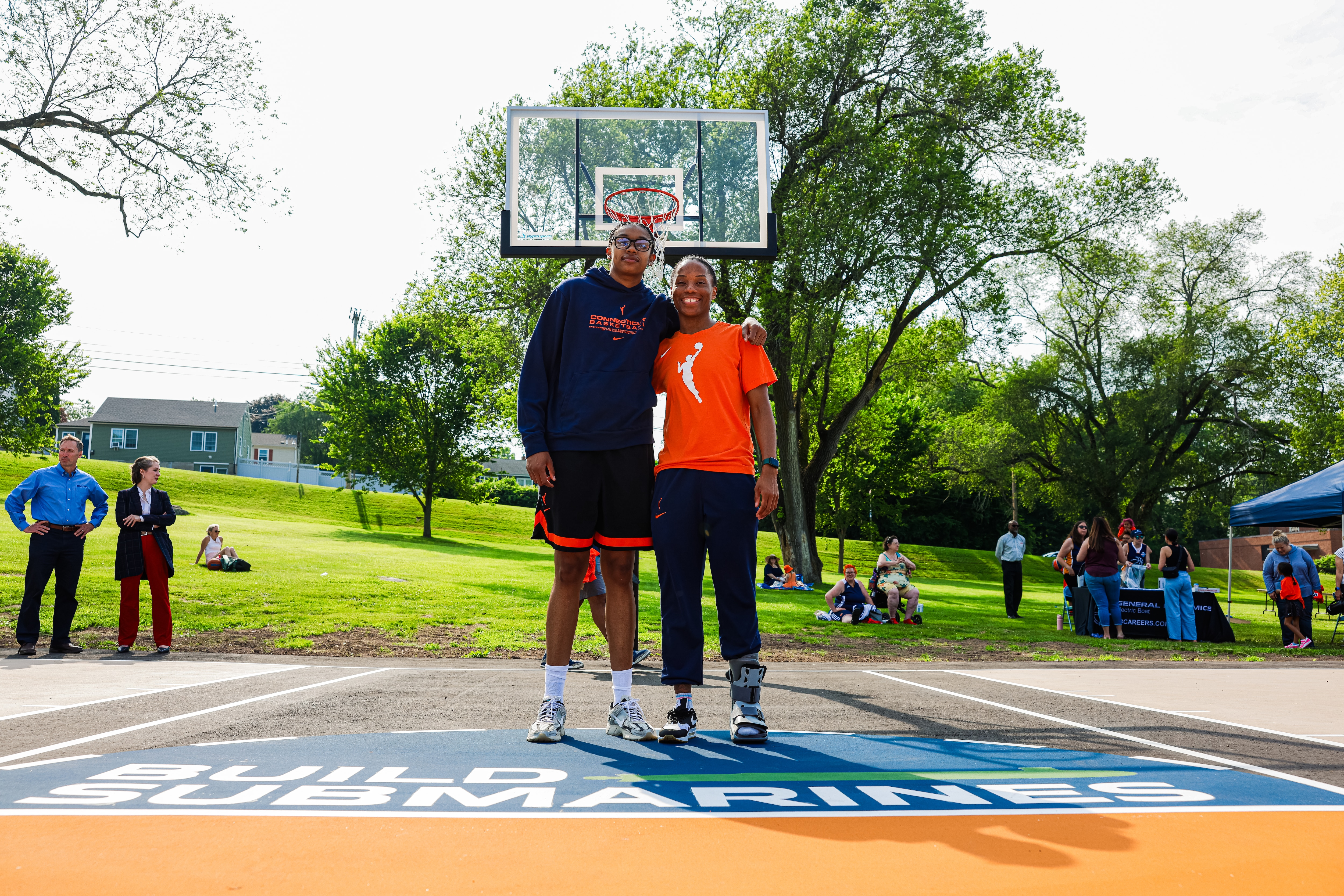 Washington Park Court Unveiling
