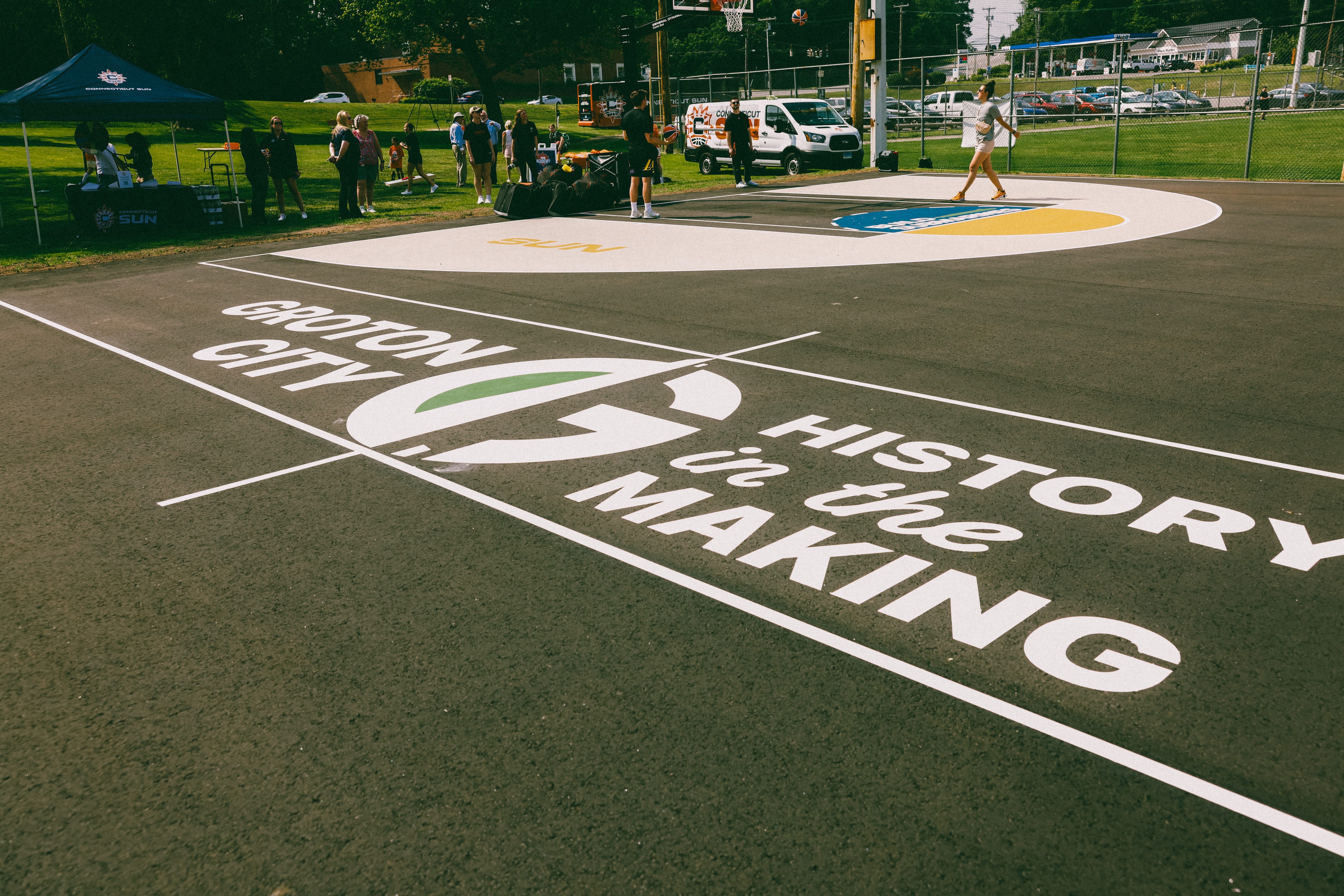 Washington Park Court Unveiling