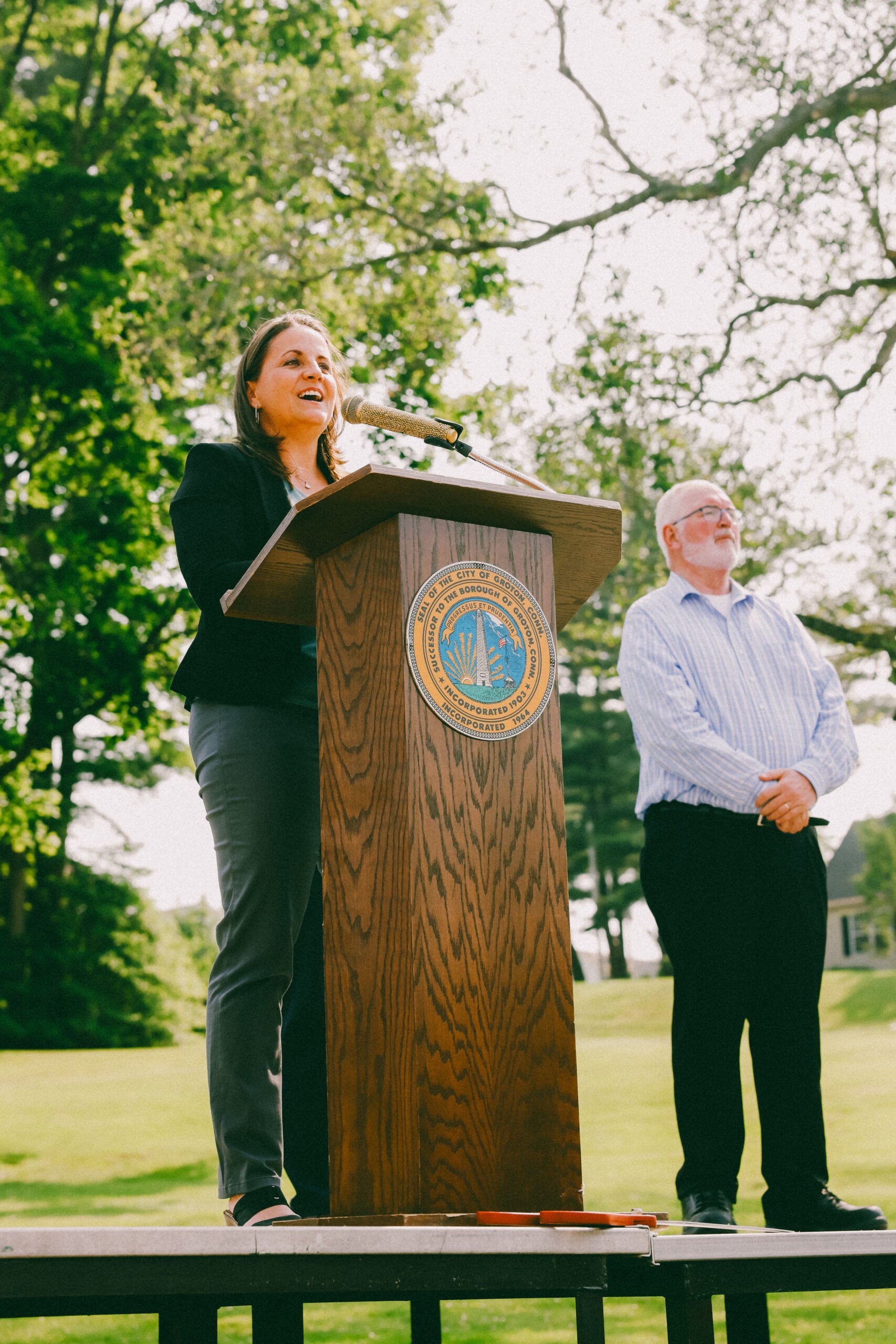 Washington Park Court Unveiling