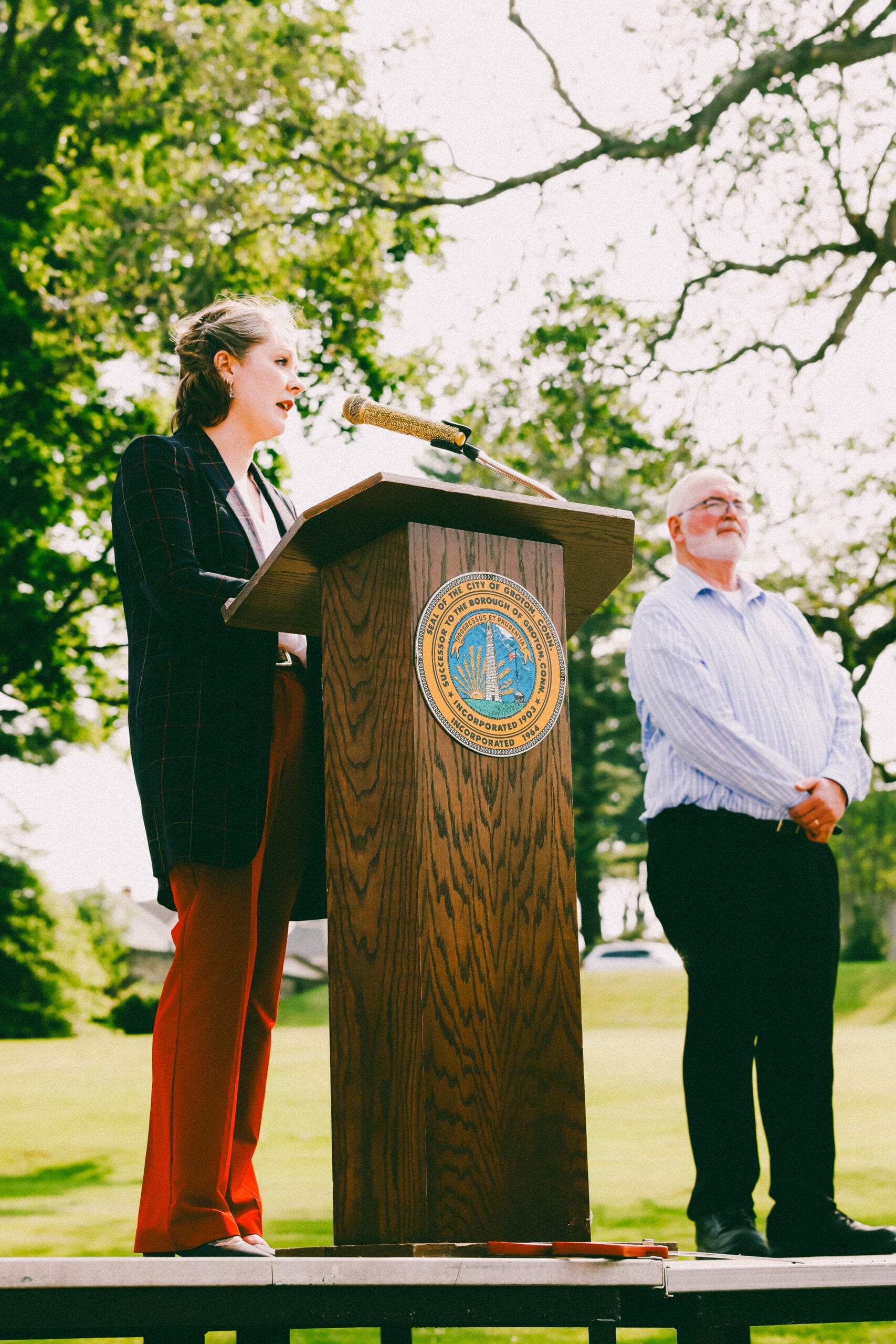 Washington Park Court Unveiling