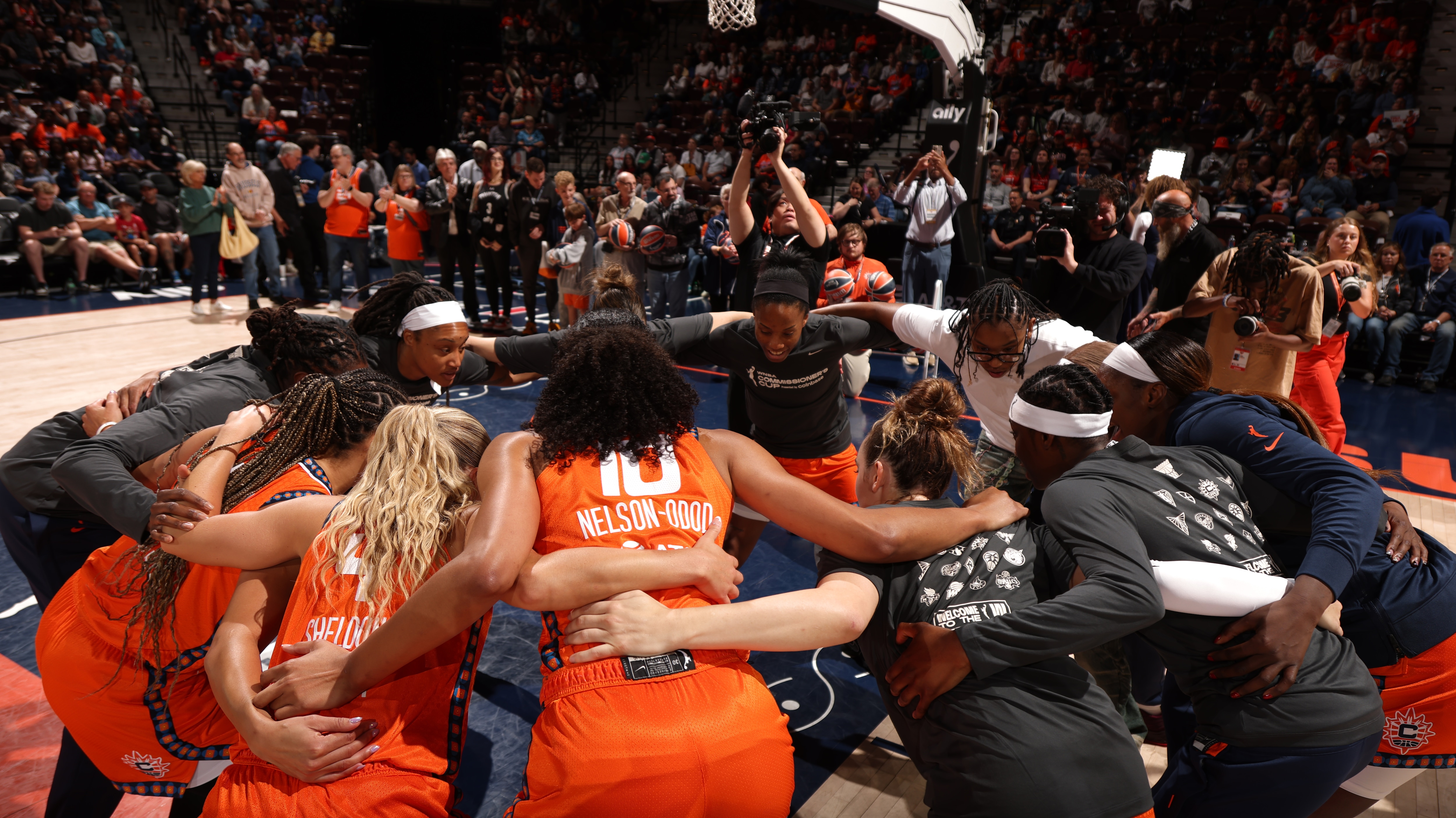 Sun Play Final Commissioner's Cup Game Against Fever Tuesday