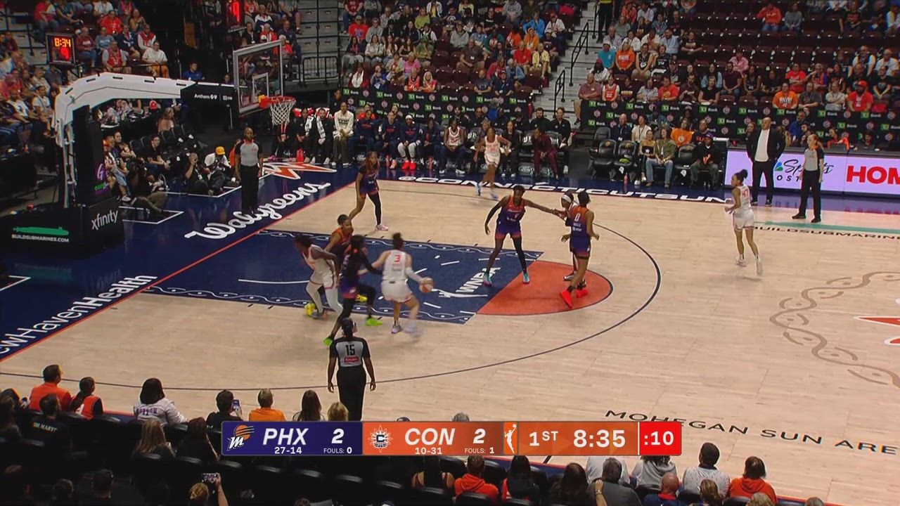 Marina Mabrey with 23 Points vs. Phoenix Mercury