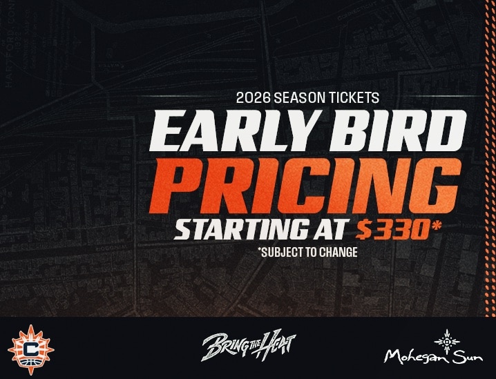 Connecticut Sun Season Tickets On Sale for the 2026 Season