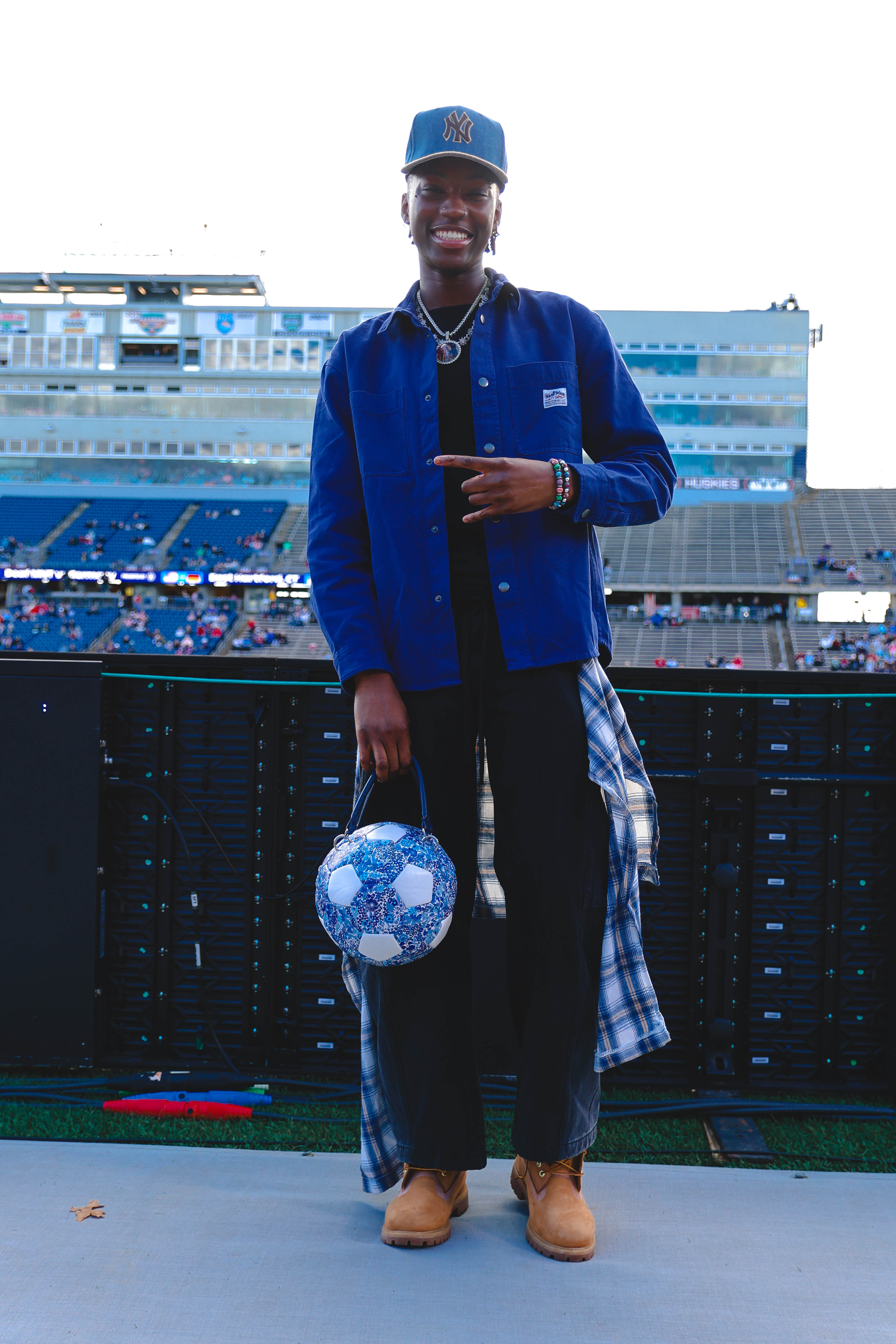 Saniya Rivers Attend USWNT Match in East Hartford