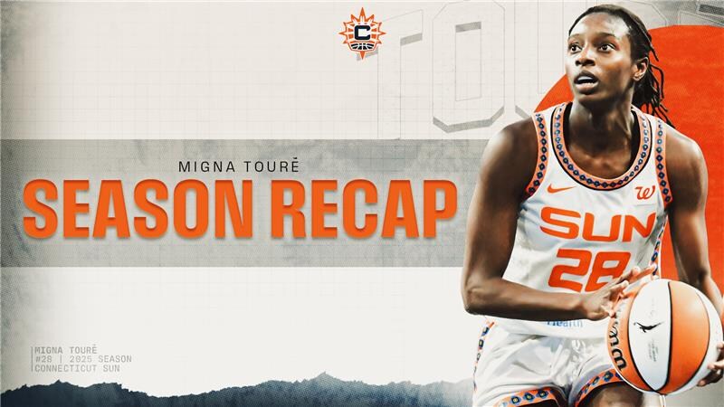 2025 Player Season Recaps: Migna Touré Makes Her Mark in Her First WNBA Season