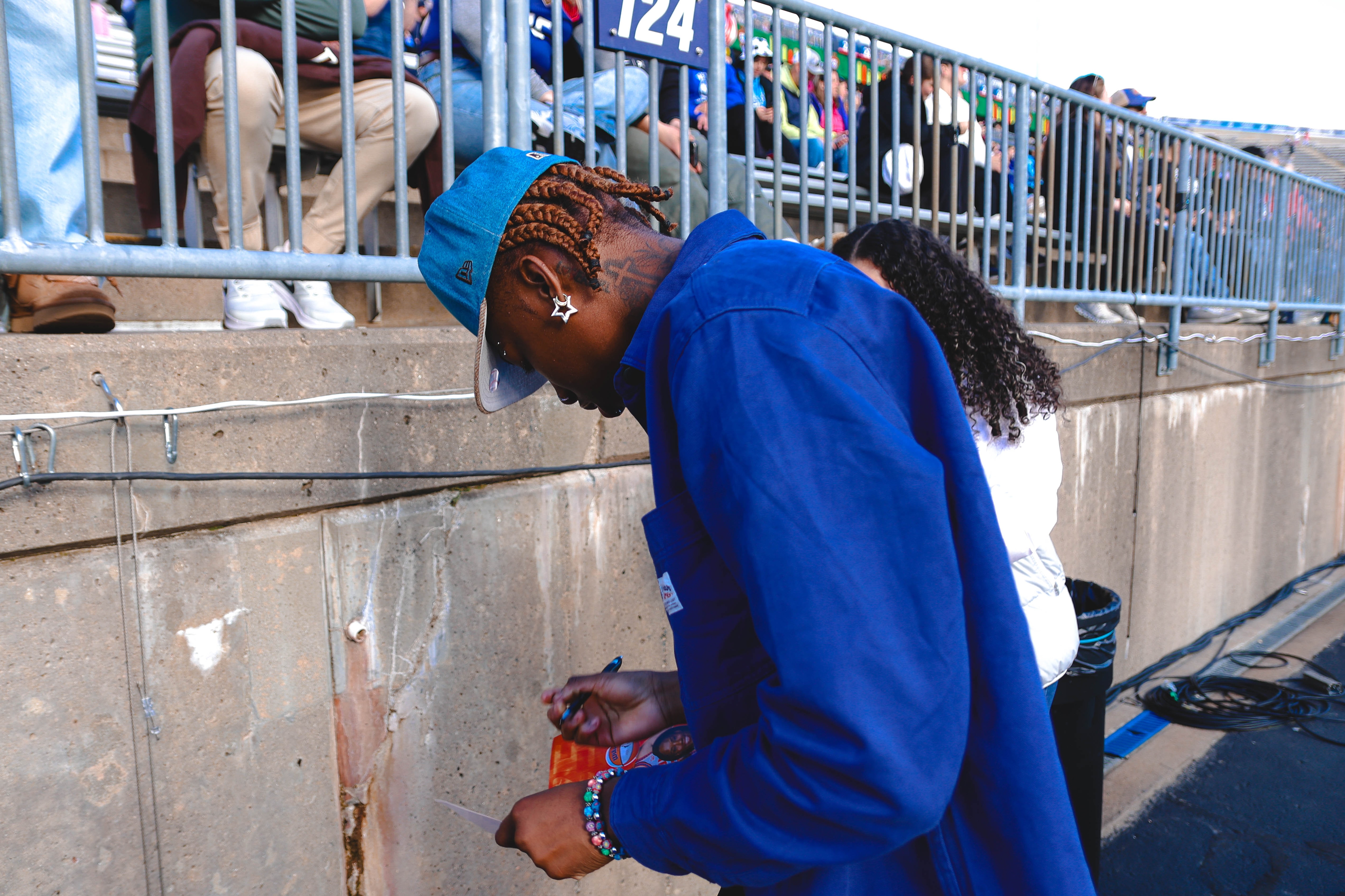Saniya Rivers Attend USWNT Match in East Hartford