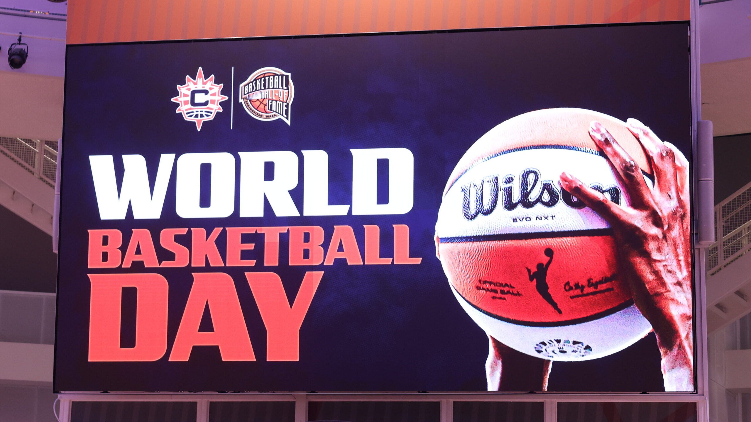 Connecticut Sun Celebrate World Basketball Day at the Naismith Basketball Hall of Fame