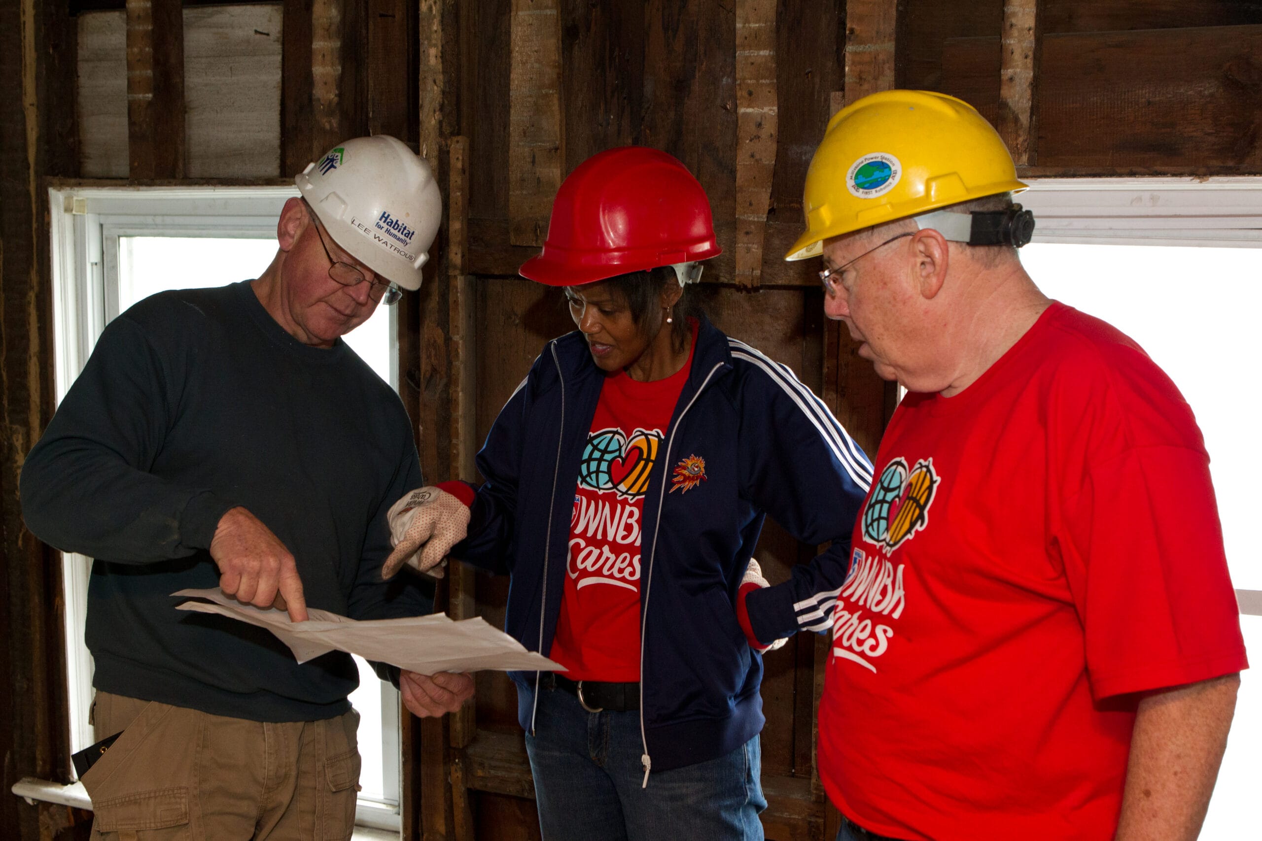 The Connecticut Sun help Habitat for Humanity