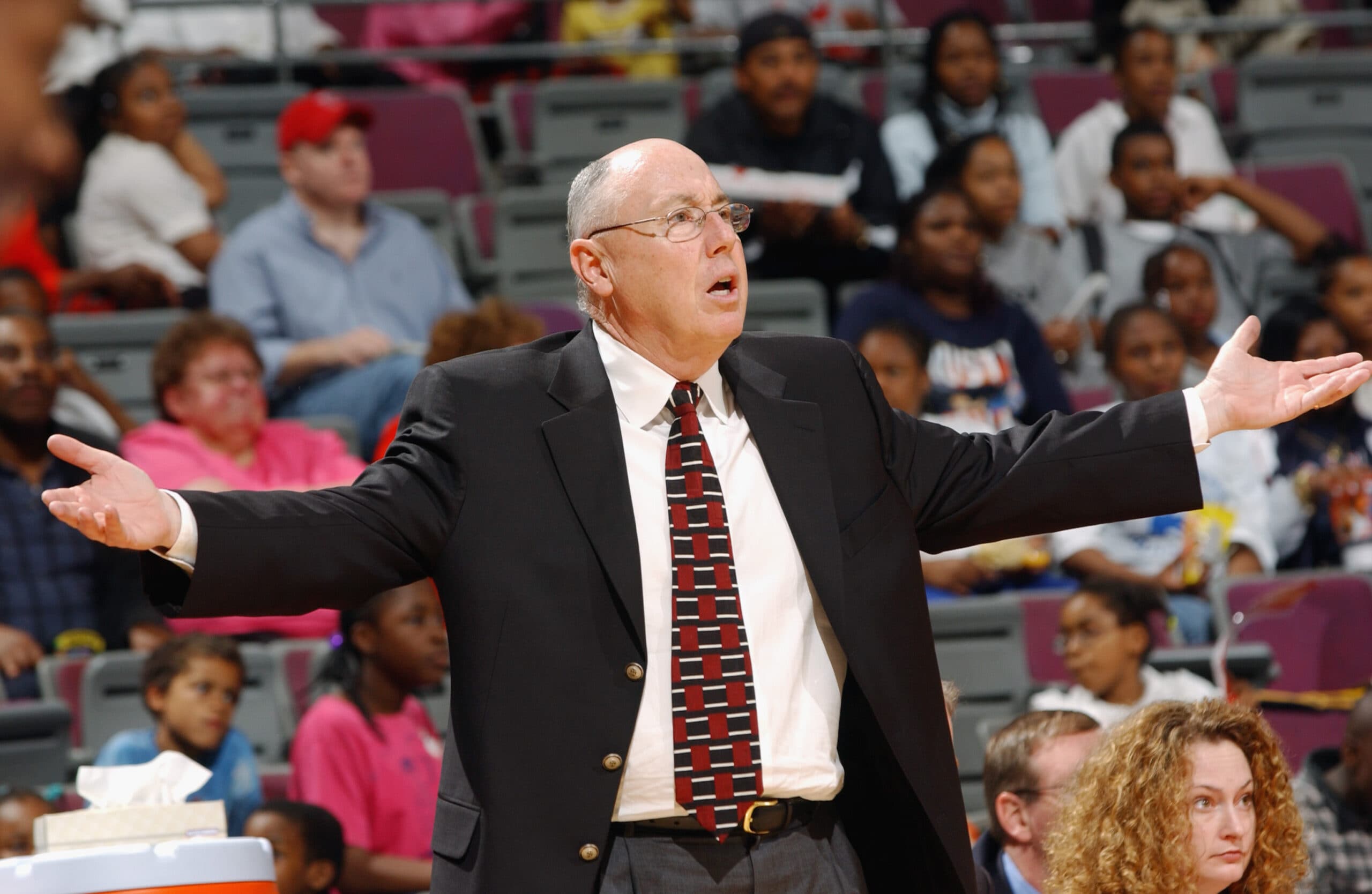 Coach Mike Thibault reacts