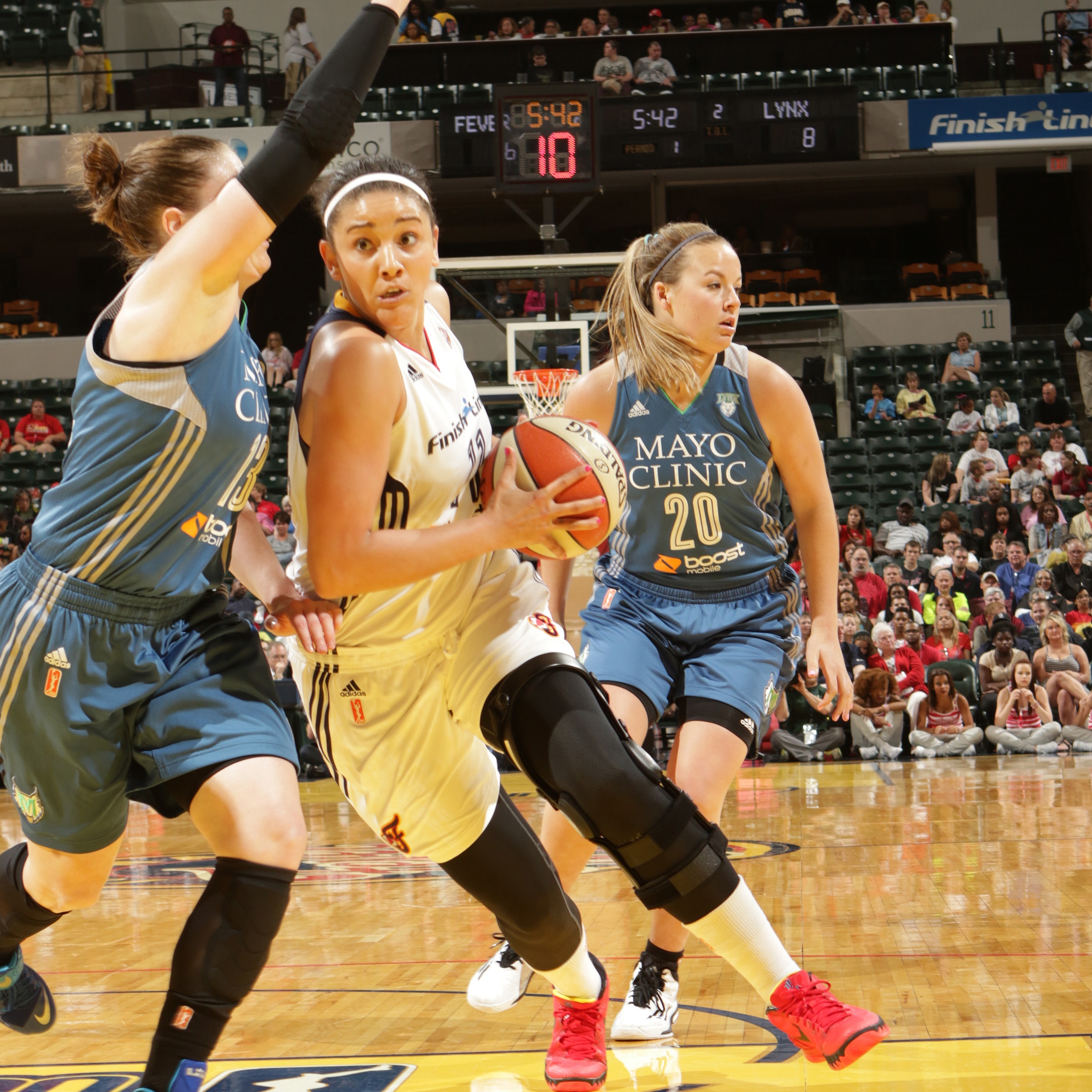 Fever forward Natalie Achonwa scored 14 points on 7-of-11 (64 percent) shooting. Achonwa also grabbed five rebounds in the loss.