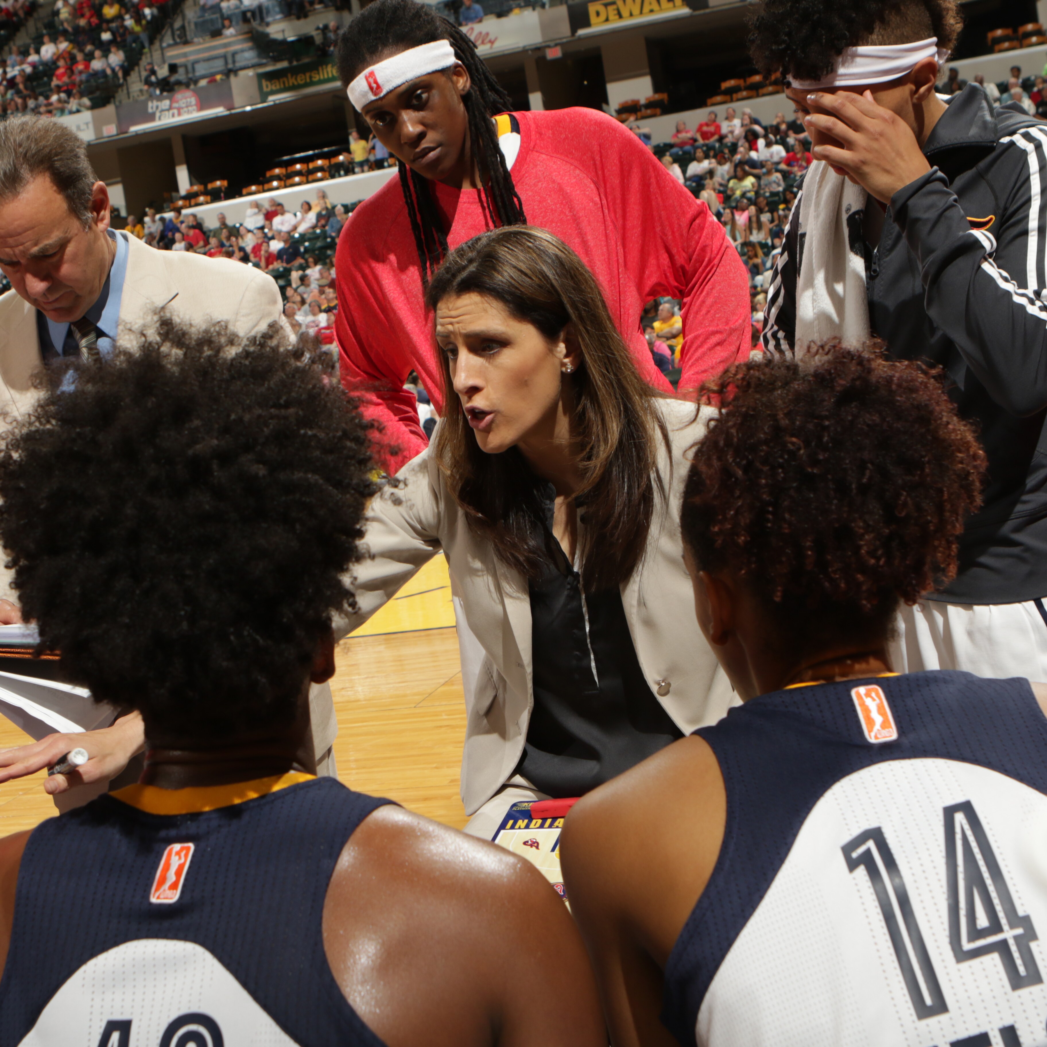 Fever head coach Stephanie White tried her best to lead her team to victory against the Lynx but fell short, losing 78-69.