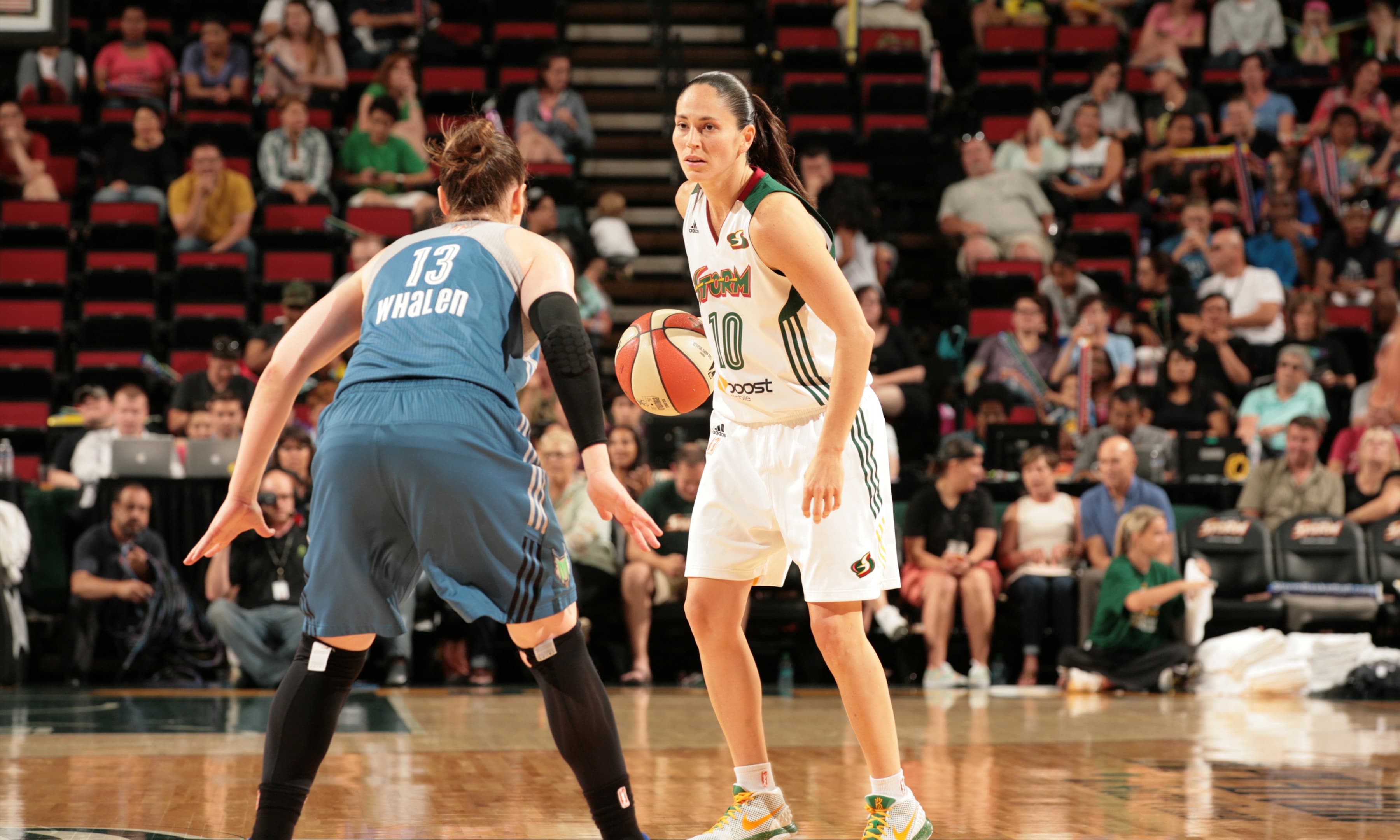 Storm veteran guard Sue Bird did her best to lead her team to a win, but ultimately fell short. Bird scored 16 points to go with her four rebounds and five assists.