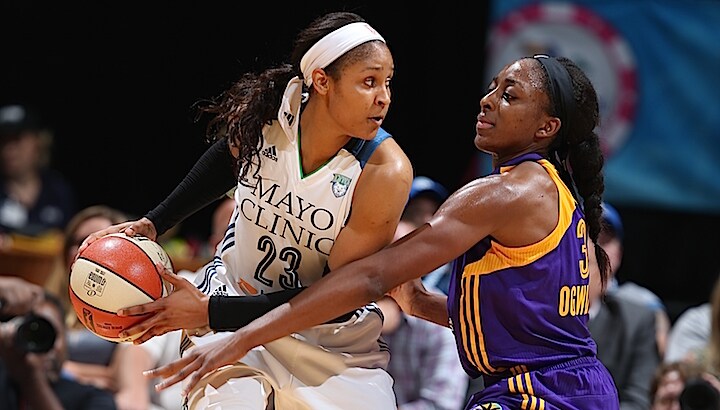 The Minnesota Lynx and Los Angeles Sparks met for the second time this season on July 29 at Target Center and the Lynx emerged victorious 82-76 behind 27 points, seven rebounds and three steals from forward Maya Moore.