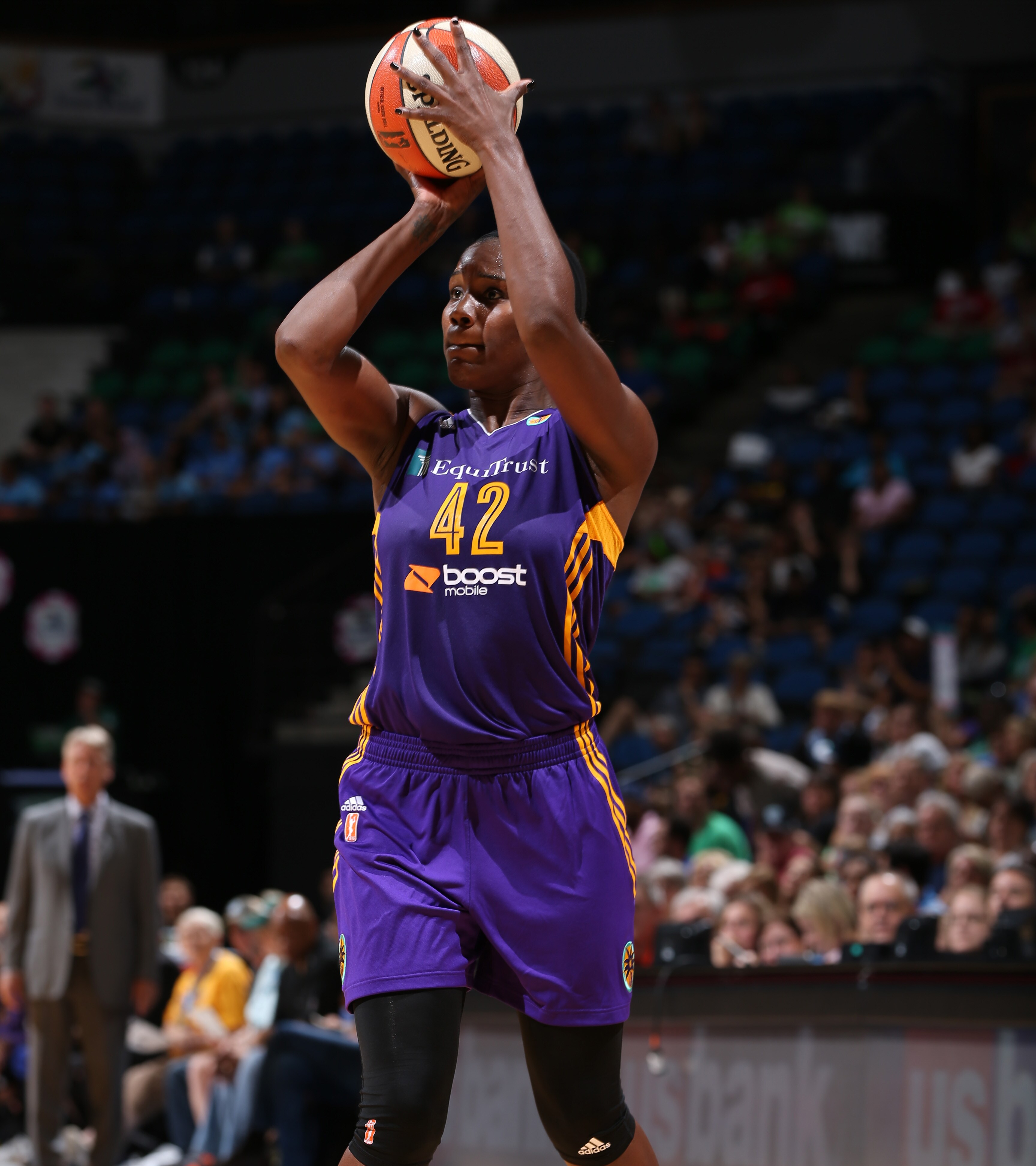 As good as the Minnesota Lynx played defensively that night, they could not find an answer for Sparks center Jantel Lavender. Lavender finished with 15 points on 7-of-10 shooting and grabbed 10 rebounds as well.