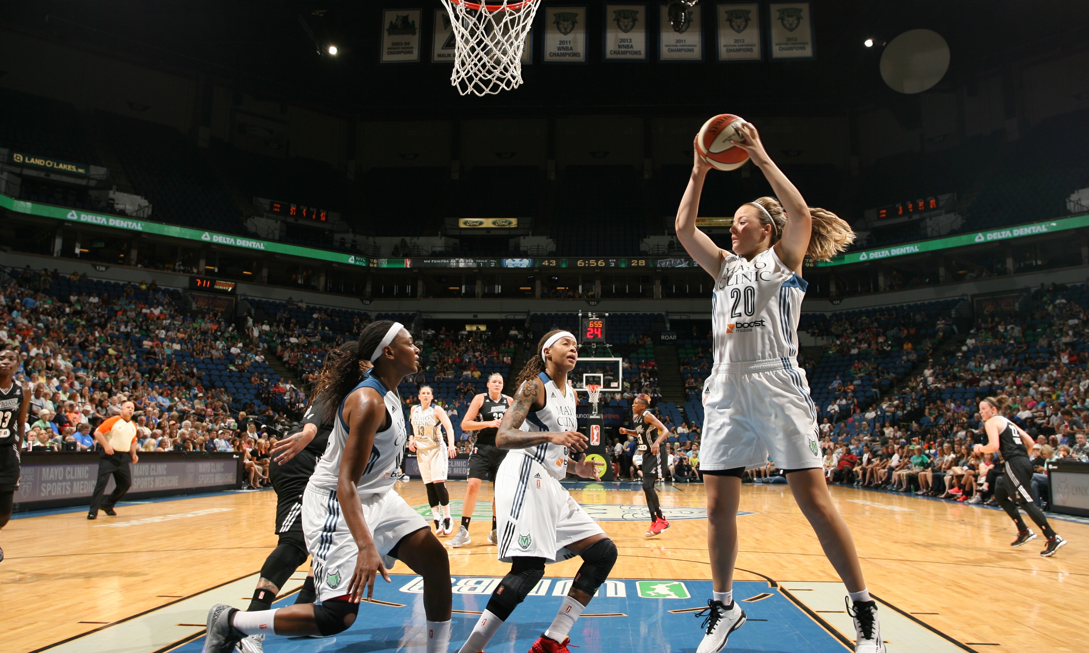 Lynx guard Tricia Liston had a solid game off the bench, providing many quality minutes for the team. Liston finished with six points, four rebounds and three assists.