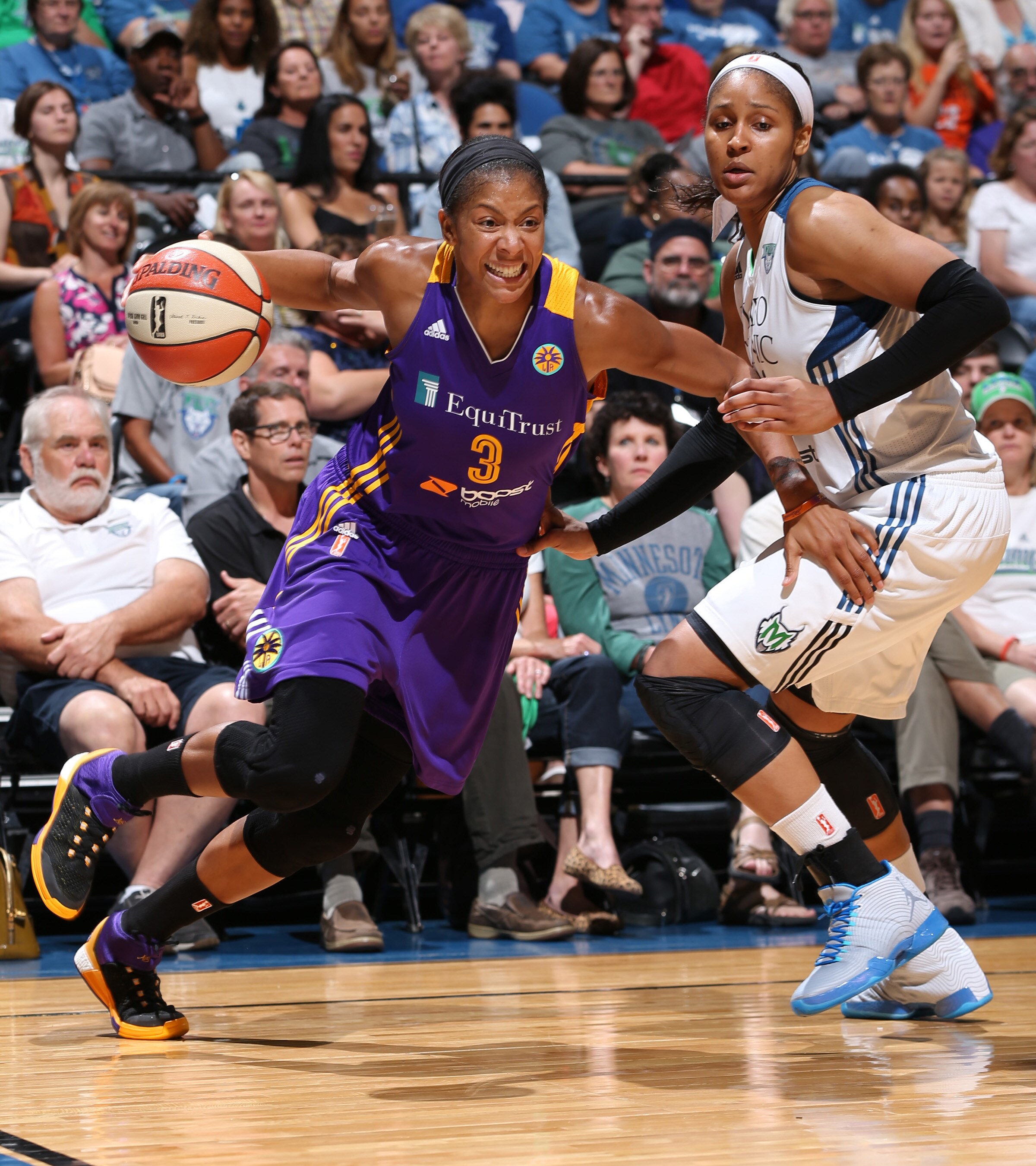 Sparks forward Candace Parker made her season deubt on July 29 after sitting out the first half of the season to rest. Parker played well, finishing just shy of a triple-double: 12 points, seven rebounds and nine assists in a Sparks' loss.