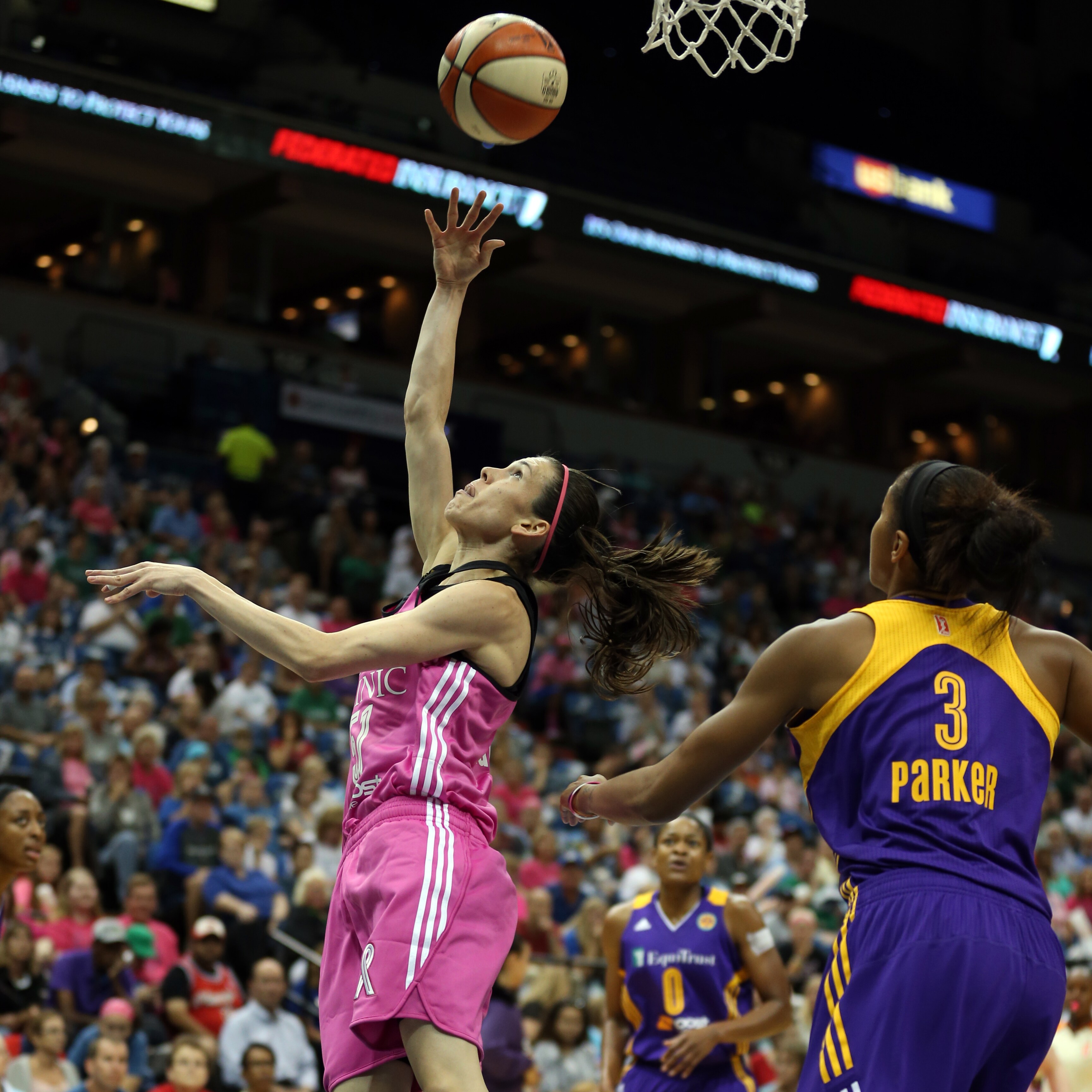 Lynx guard Anna Cruz failed to get going offensively, finishing with just four points on 2-of-6 shooting (33 percent), but played great defense and helped to contain the Sparks' dangerous guards.