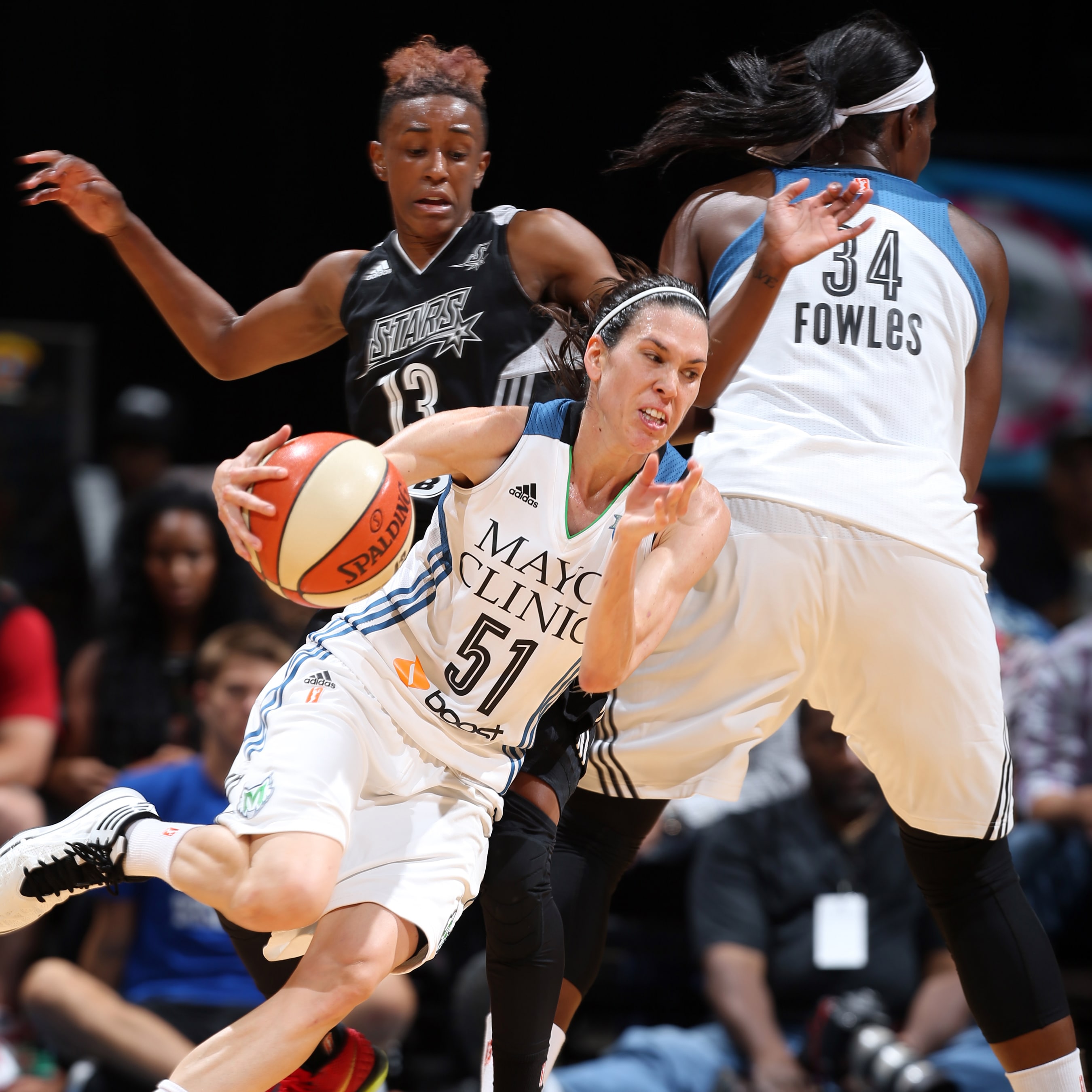 Lynx guard Anna Cruz was critical to Minnesota's win once again, providing great plays on both ends of the floor. Cruz finished with 11 points, six rebounds and two steals.