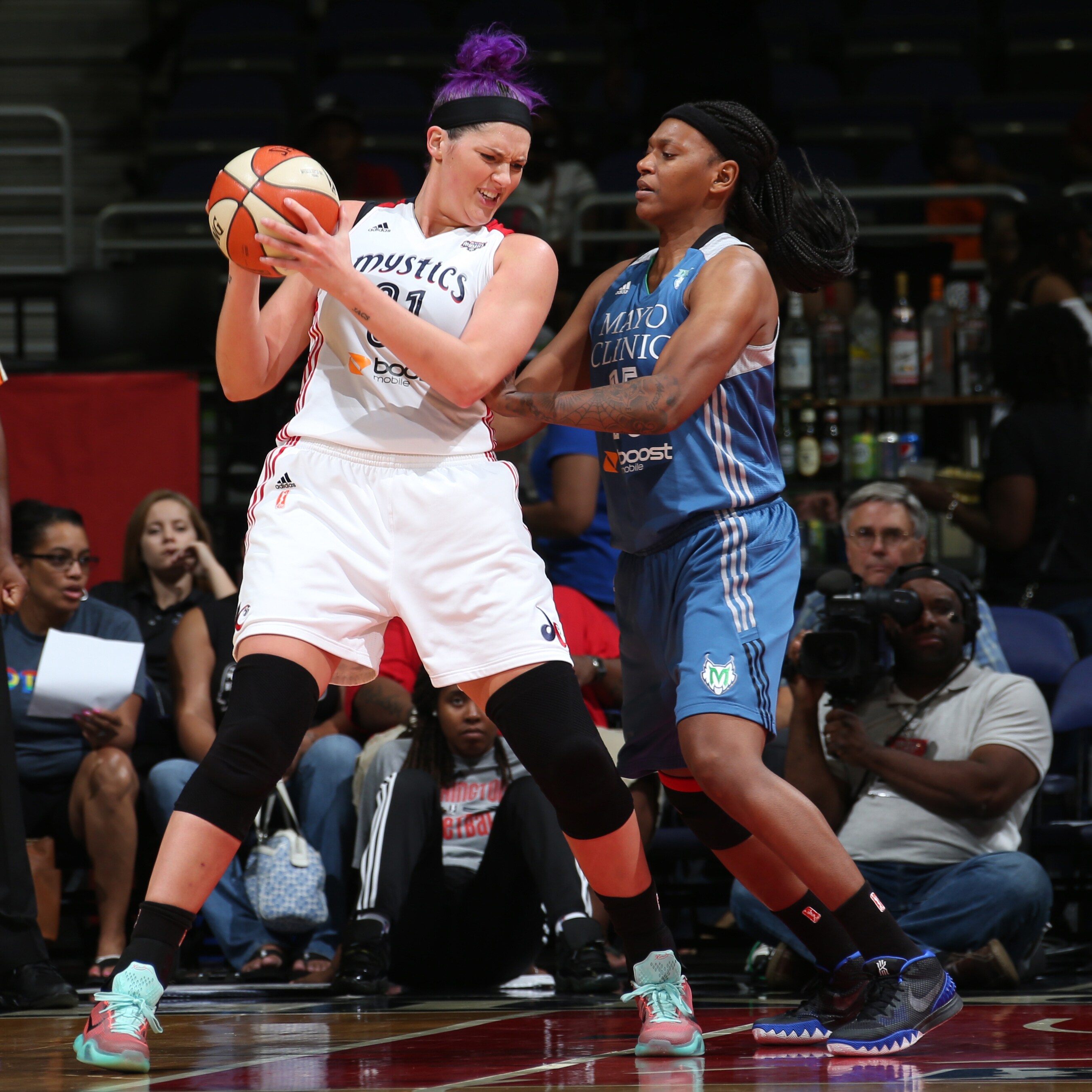 Mystics center Stefanie Dolson scored 12 points and grabbed seven rebounds in Washington's win over the Lynx.