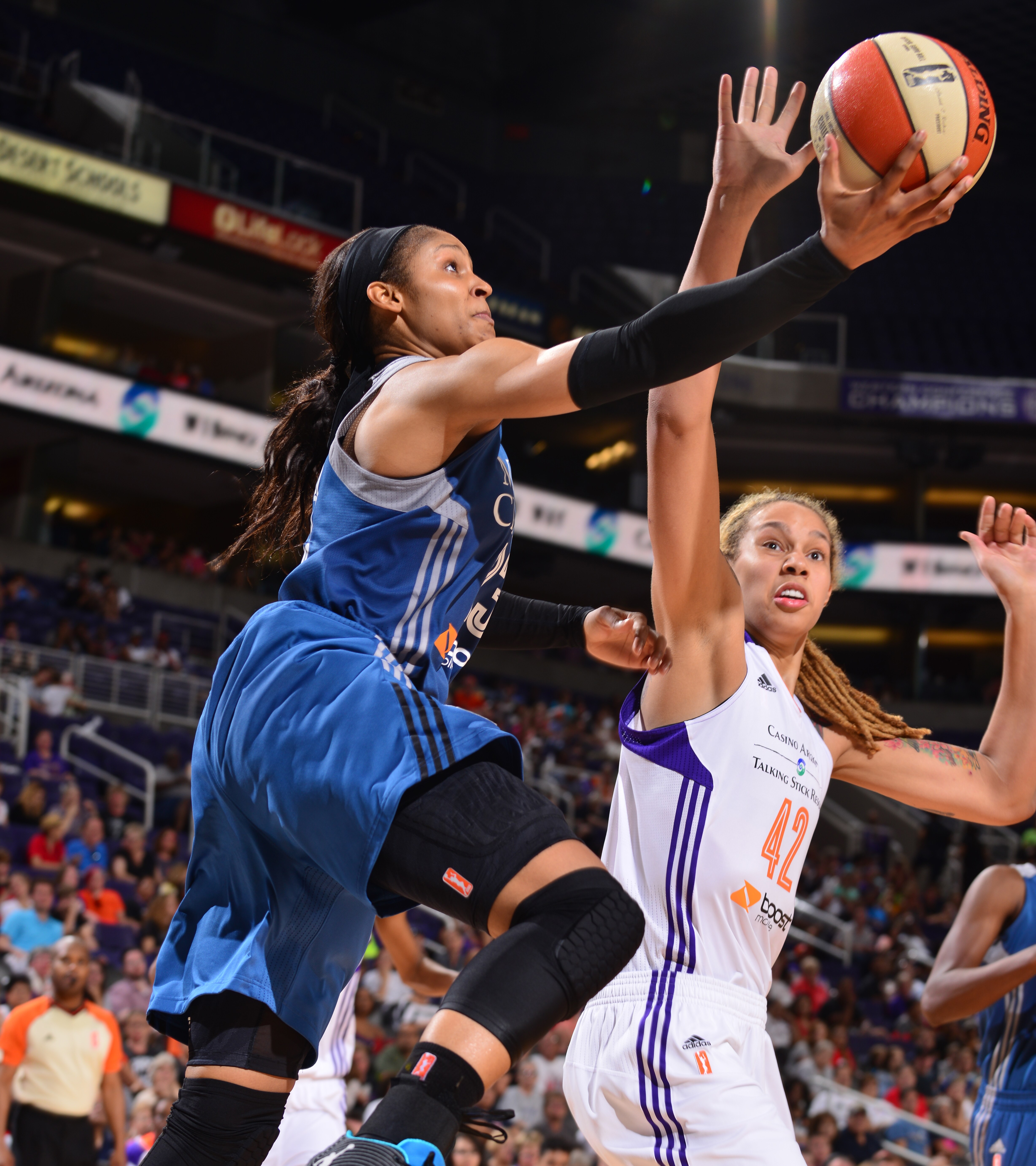 Lynx forward Maya Moore did her best to keep Minnesota in the game but struggled to find her shot, finishing with a team-high 17 points on 5-of-17 (29 percent) shooting. Moore also added four rebounds and two blocked shots in the loss.